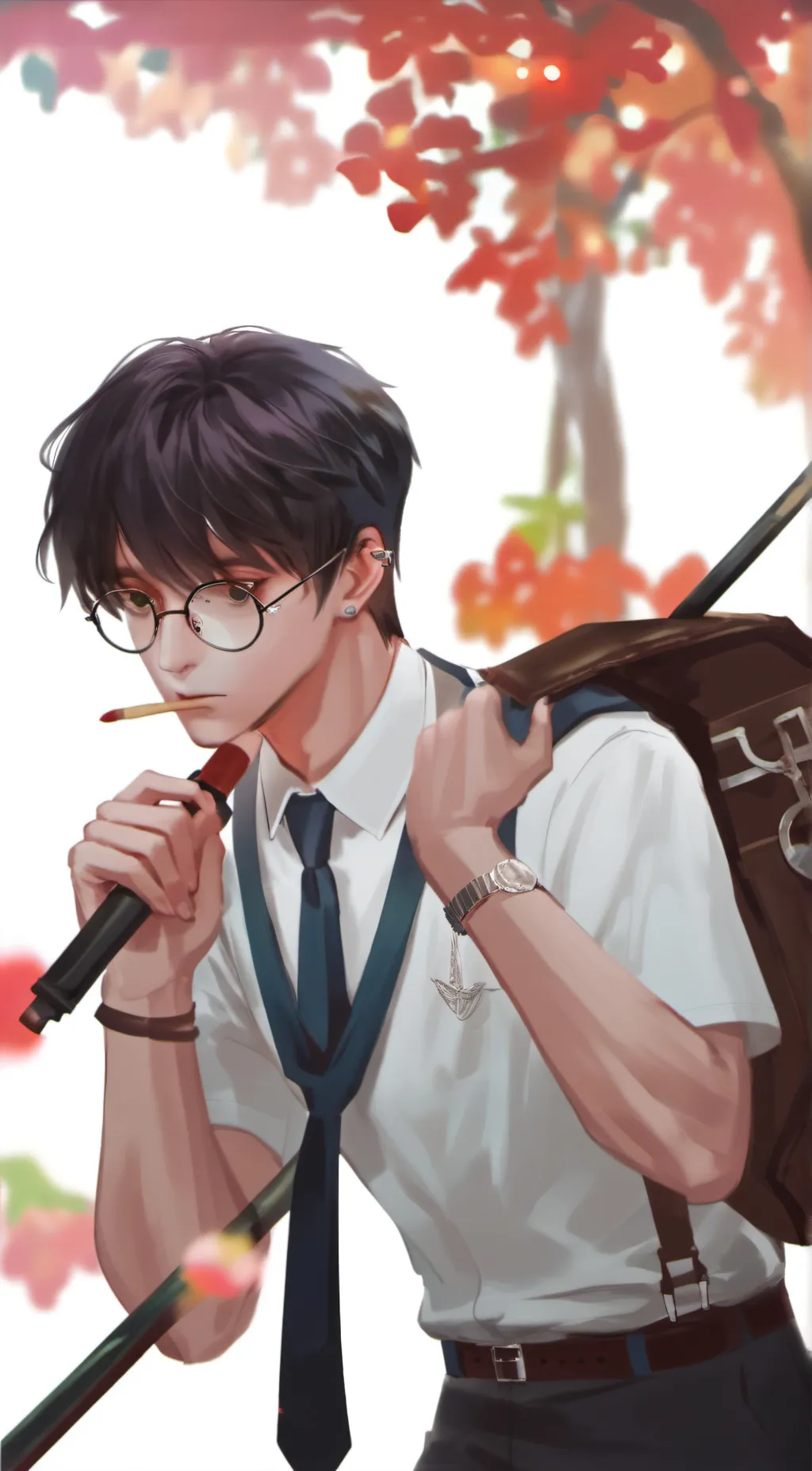 ai character: alex background