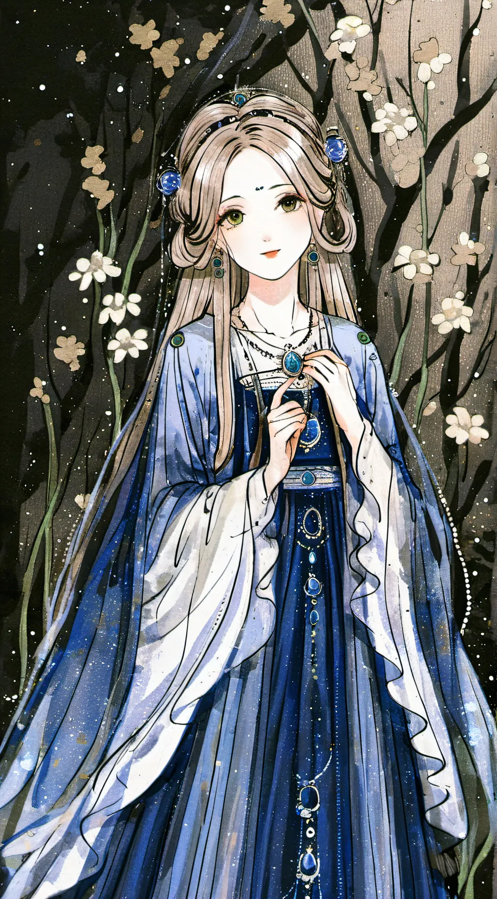 ai character: Jennie  background