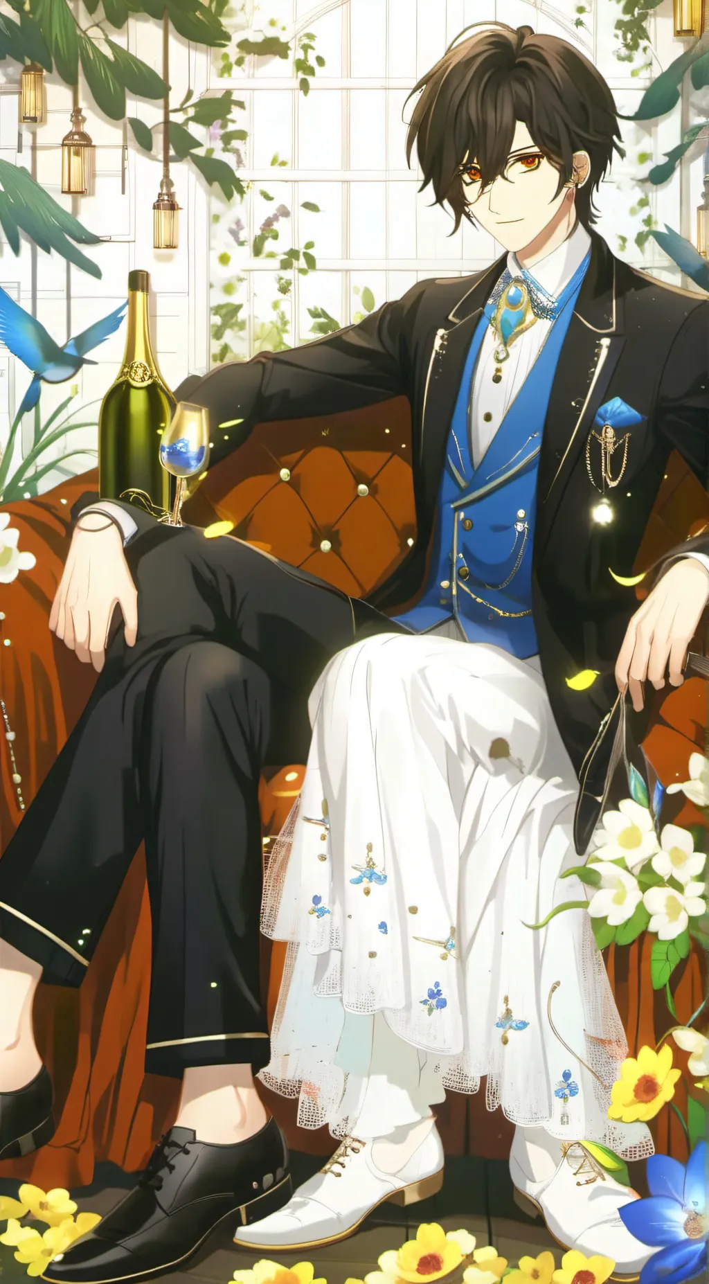 ai character: Max background