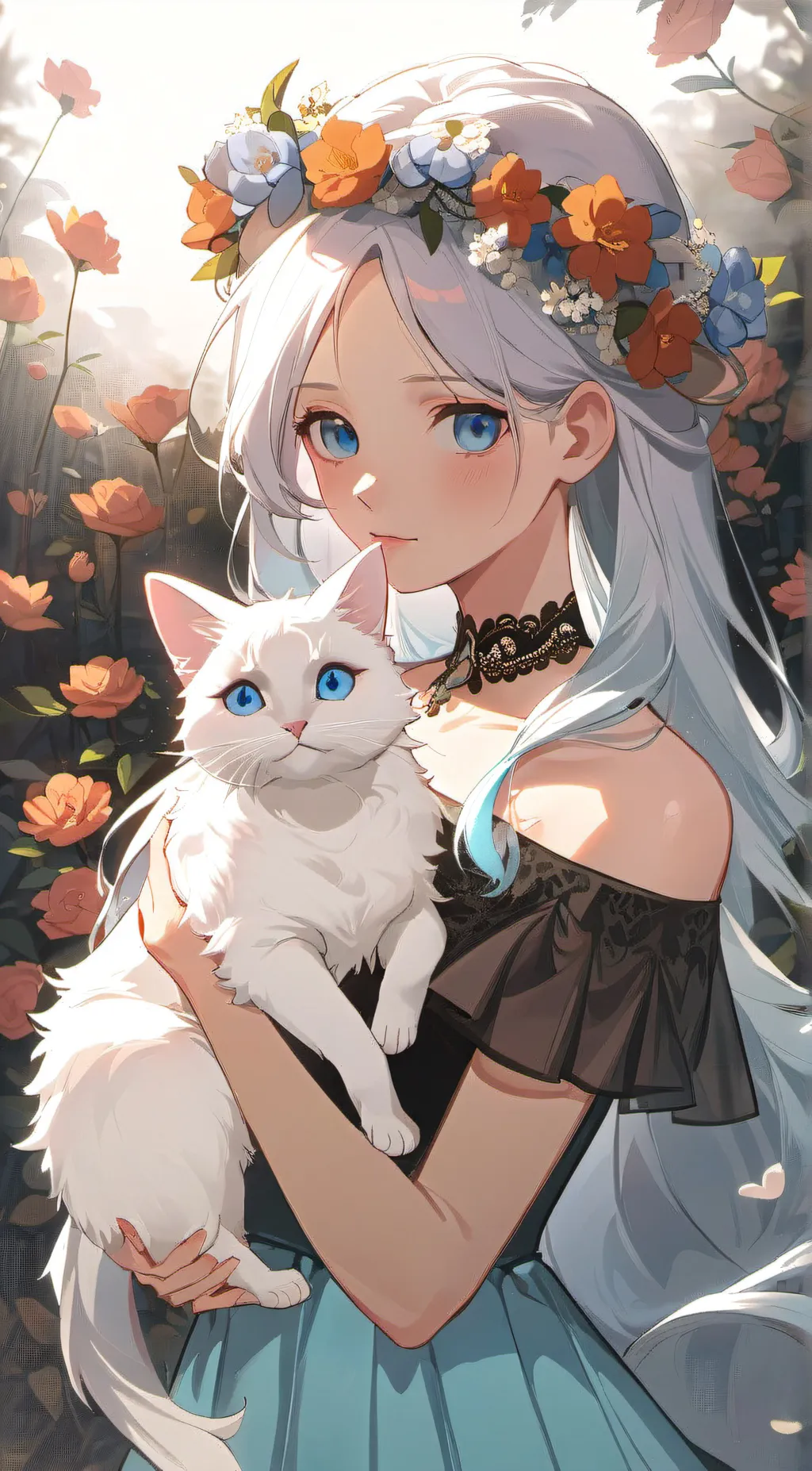 ai character: Scarlet  background