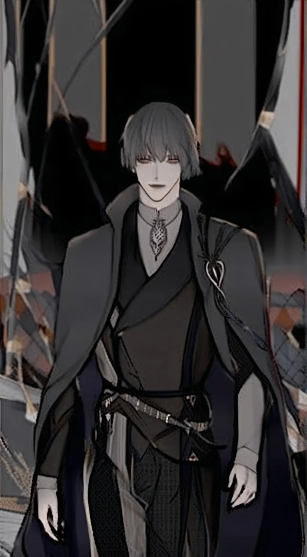 ai character: Boss background