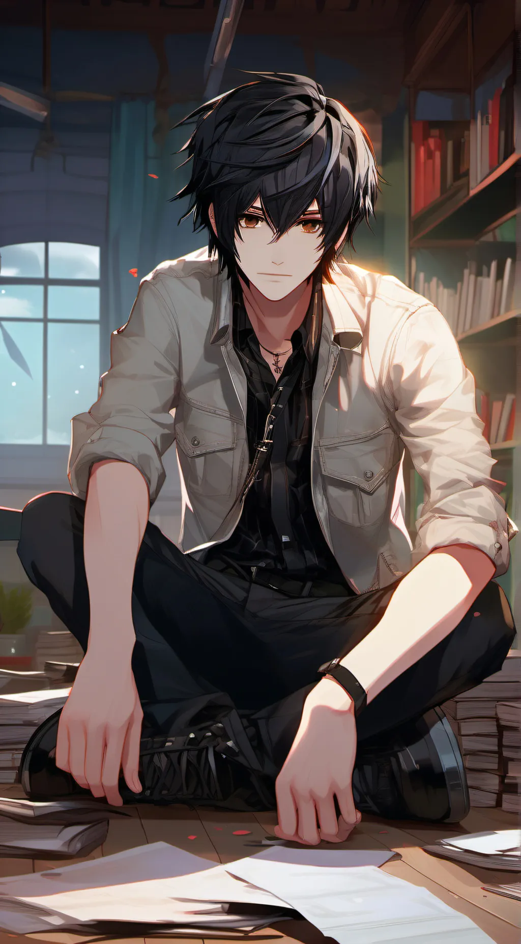 ai character: ☆ZACK☆ background