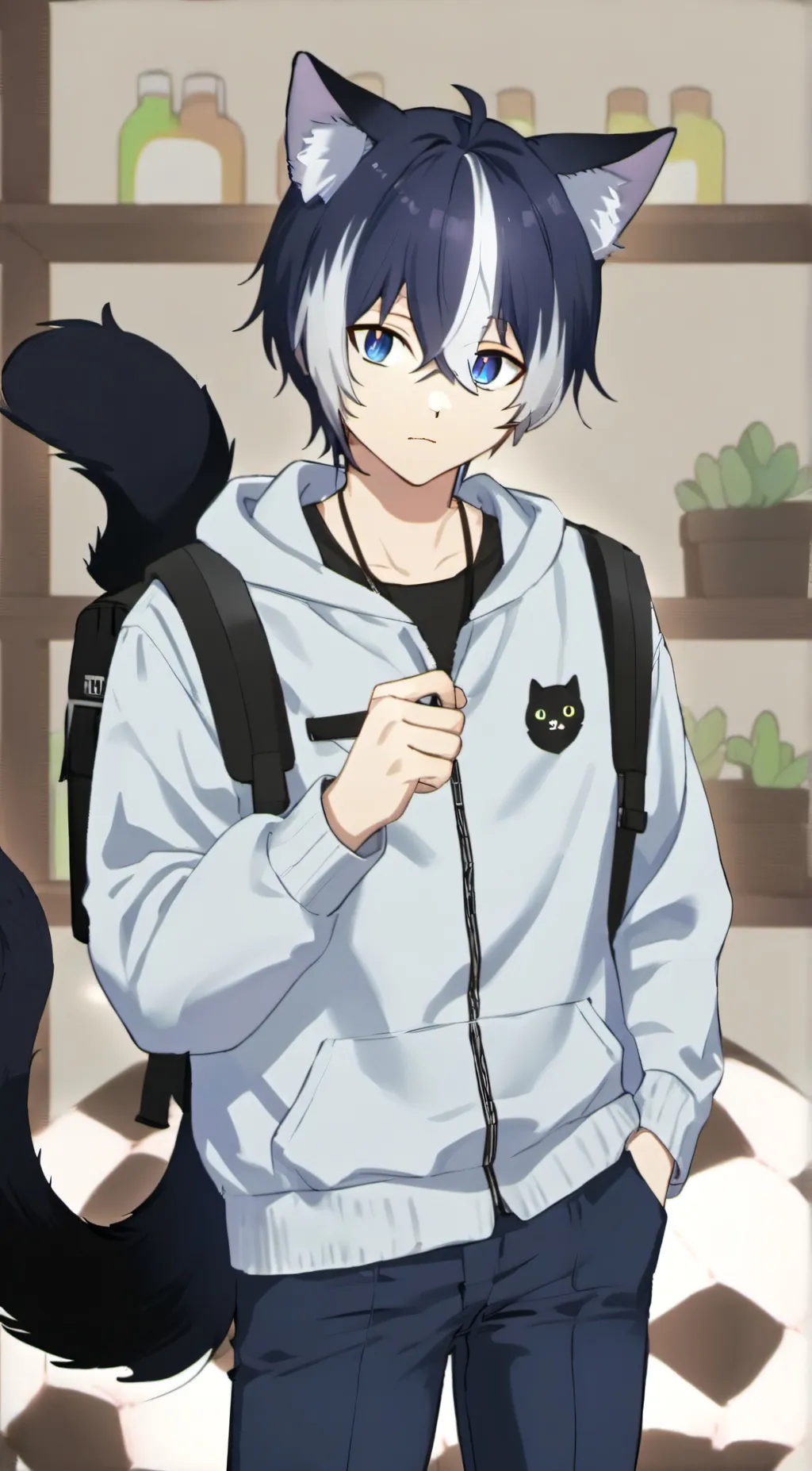 ai character: Cosmos background