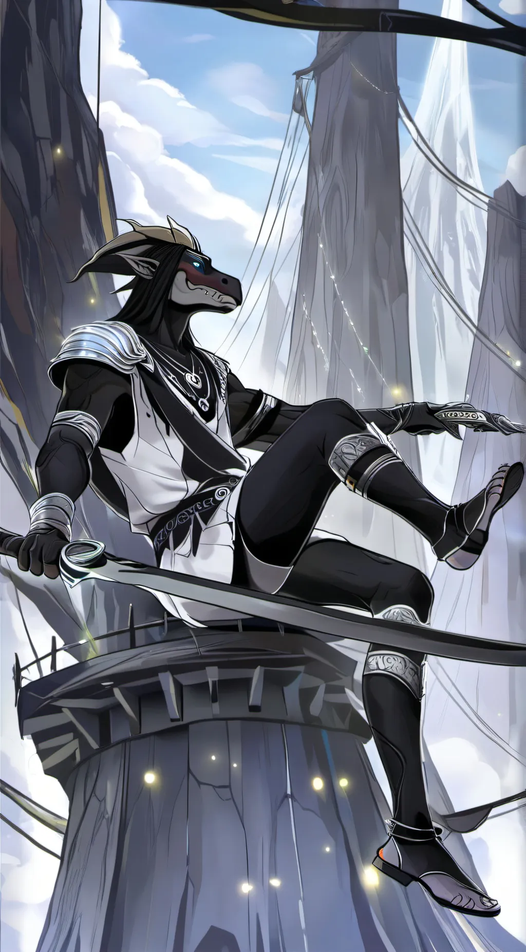 ai character: trollge background