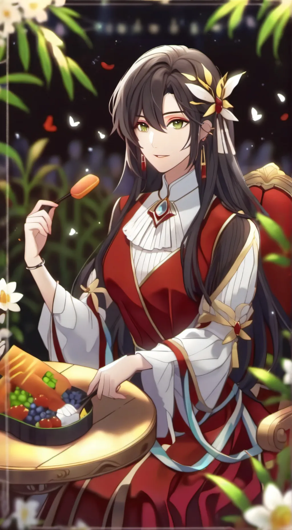 ai character: Aria background