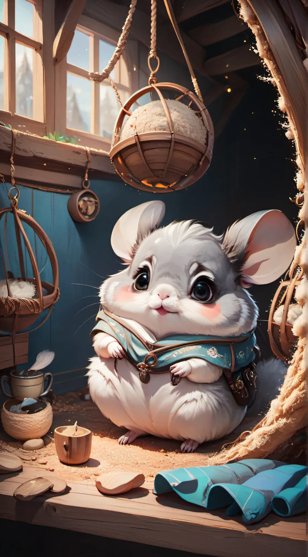 ai character: 🪷 Eve 🫧 background