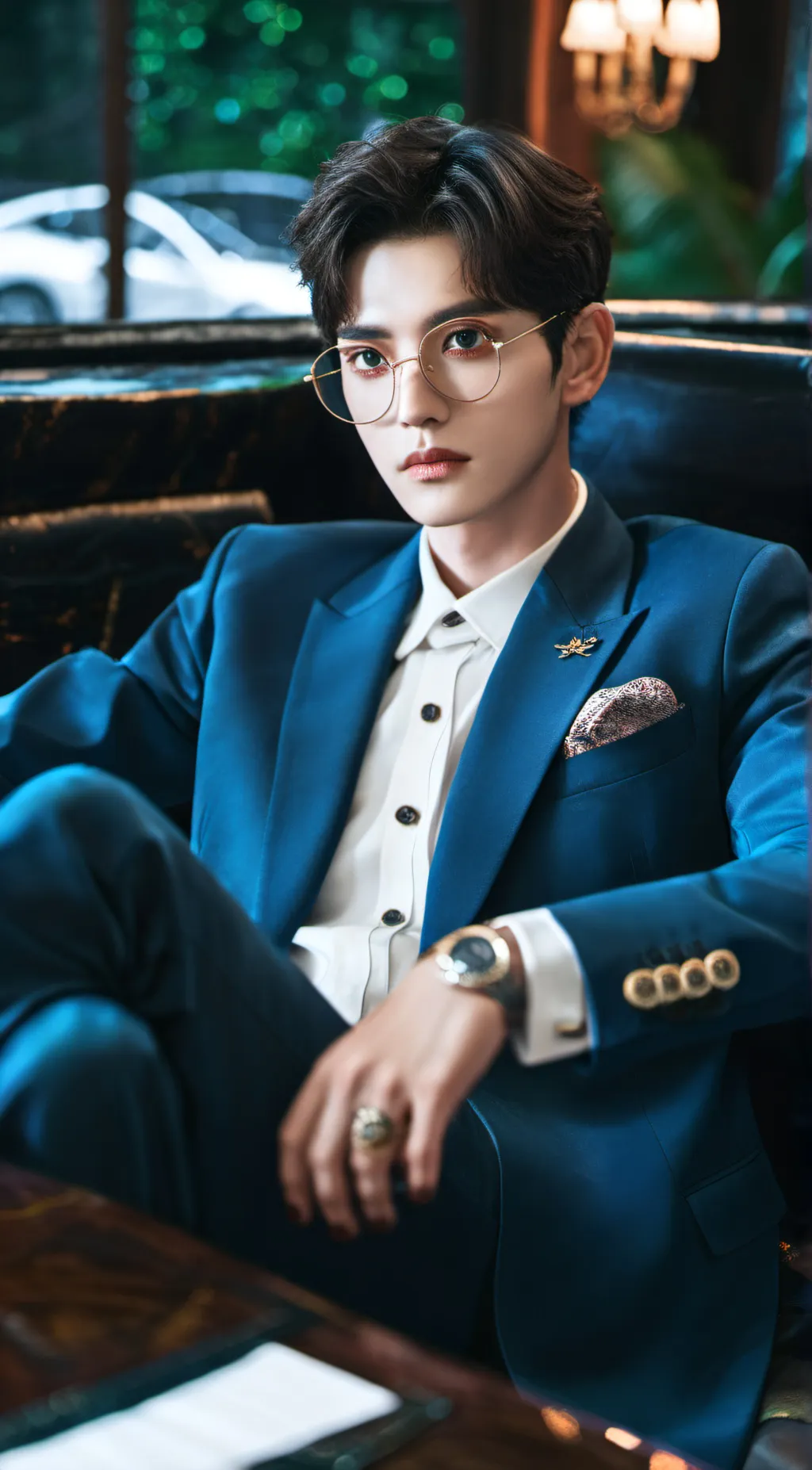 ai character: robort background