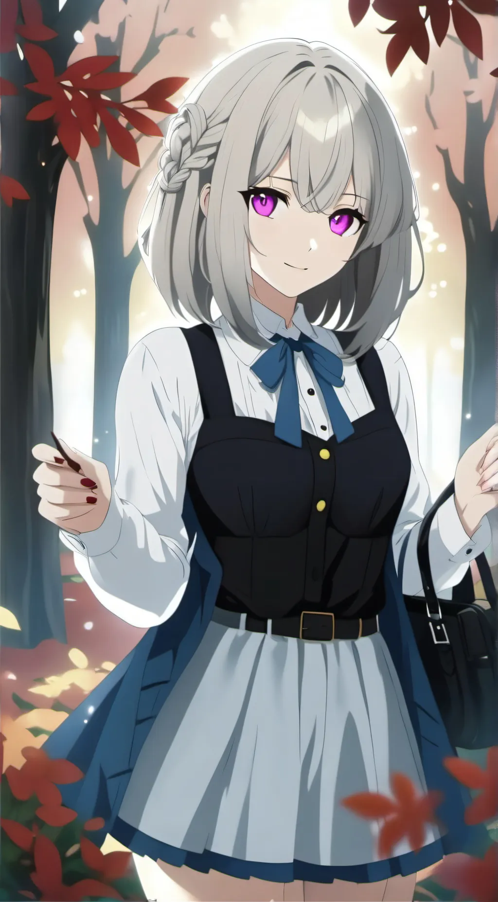 ai character: Luna background