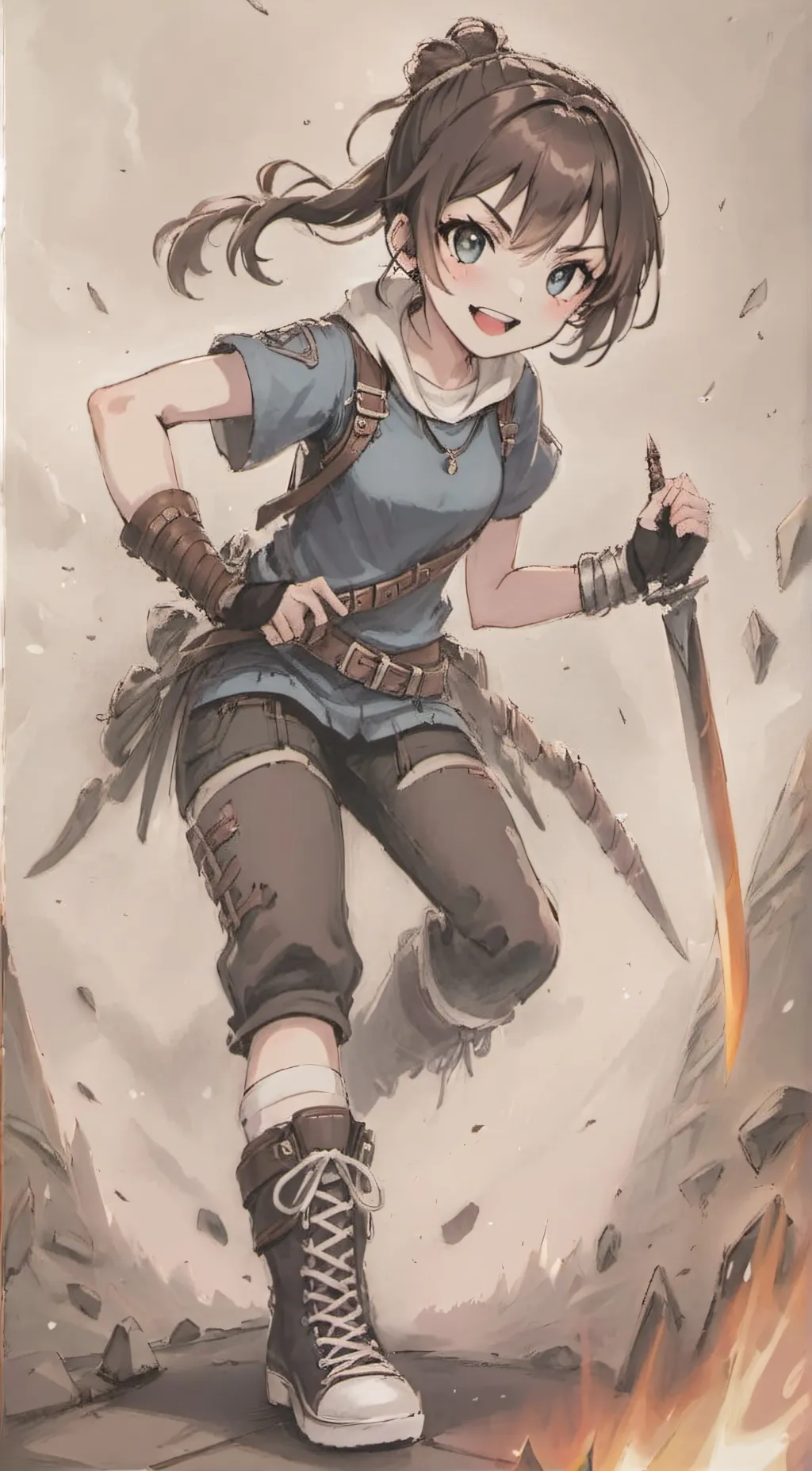 ai character: Emilia background