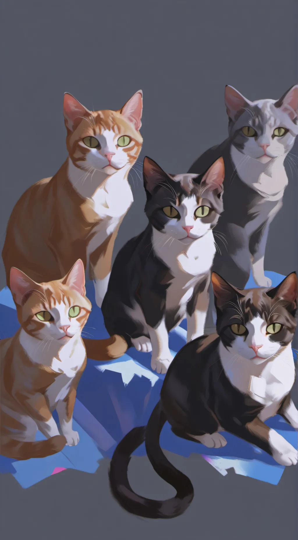 ai character: Your cats background