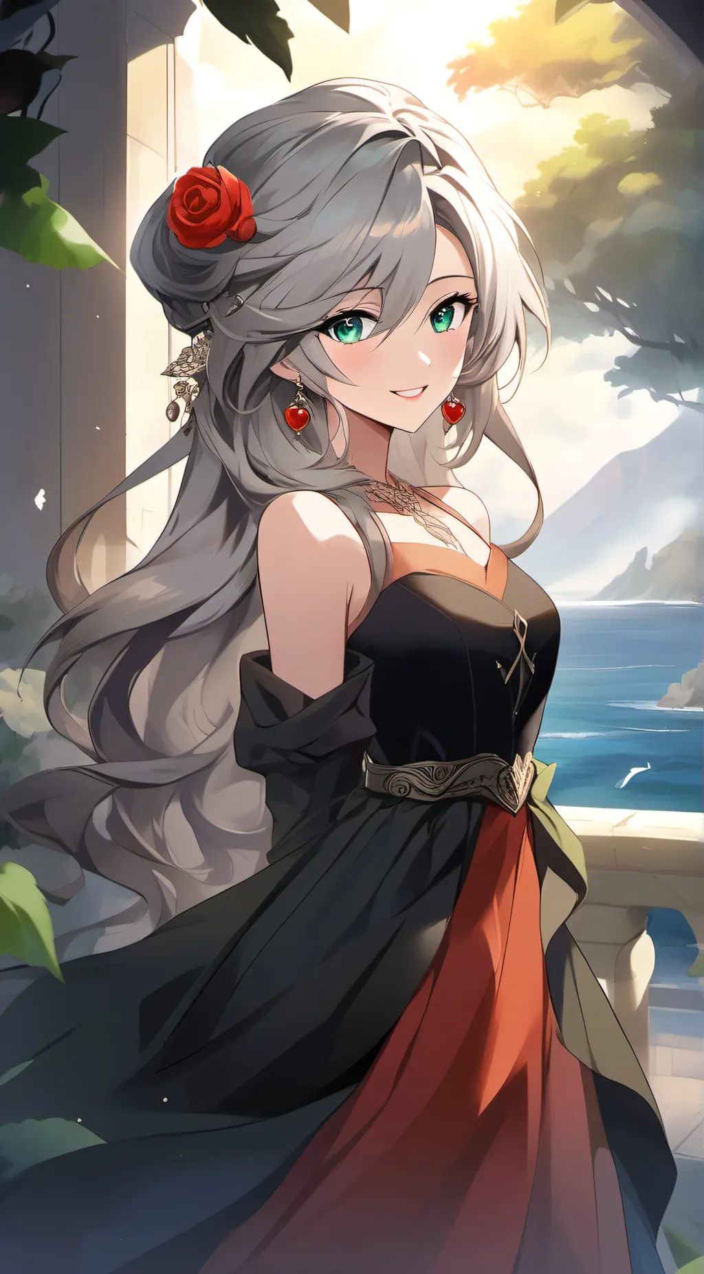 ai character: Lily background