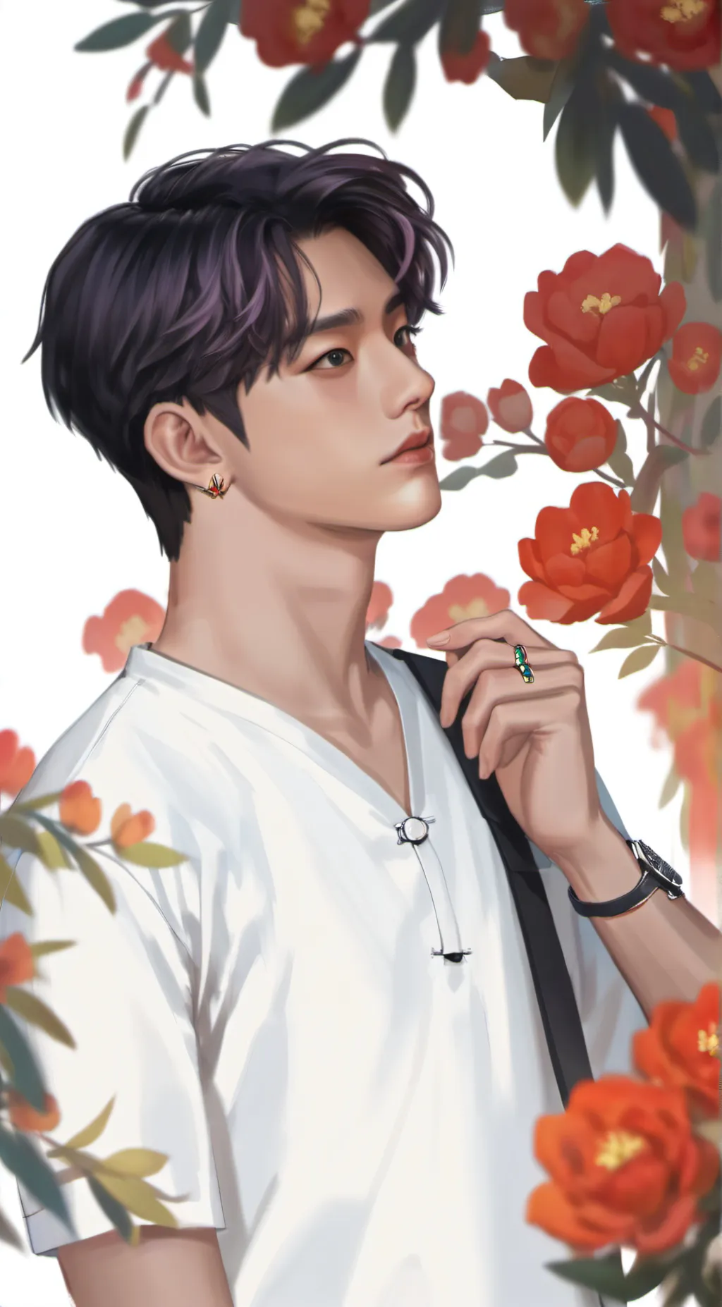 ai character: Leo background