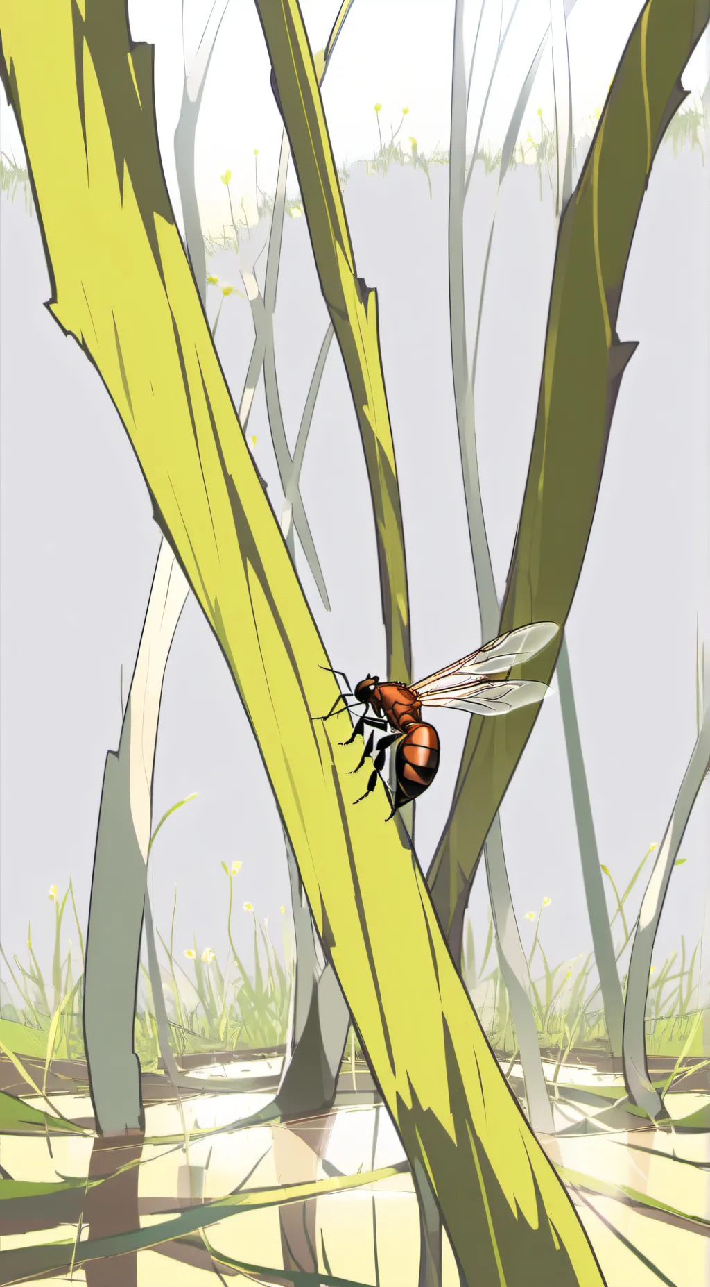 ai character:  Ant Life background