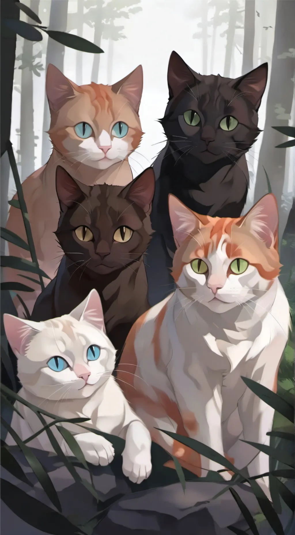 ai character: Warrior cats background
