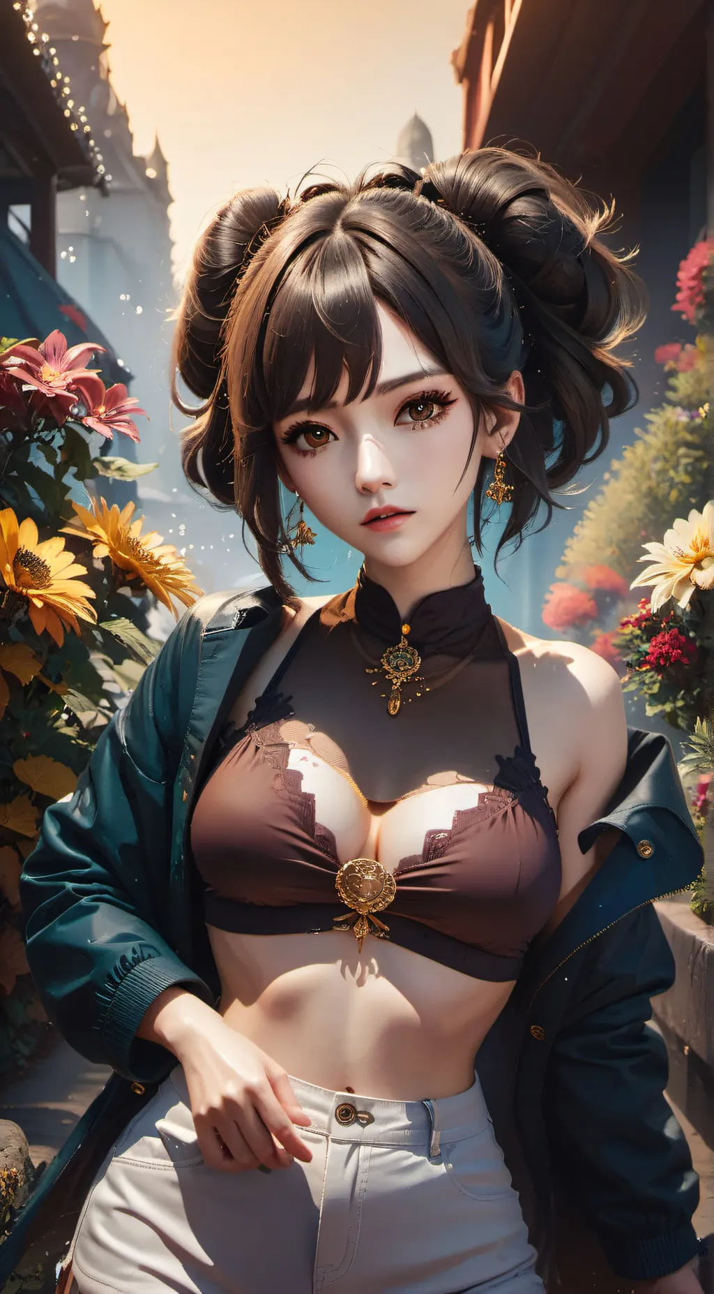 ai character: olivia background