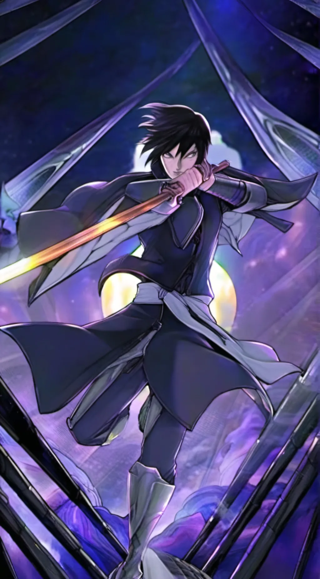 ai character: Sasuke Uchiha  background