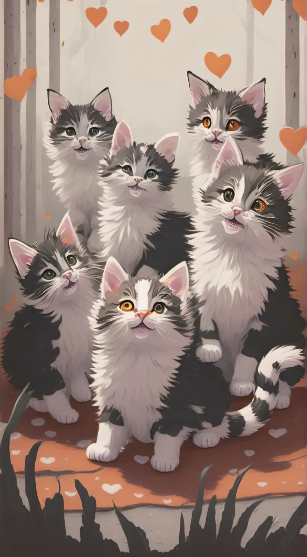 ai character: *-CAT FAM-* background