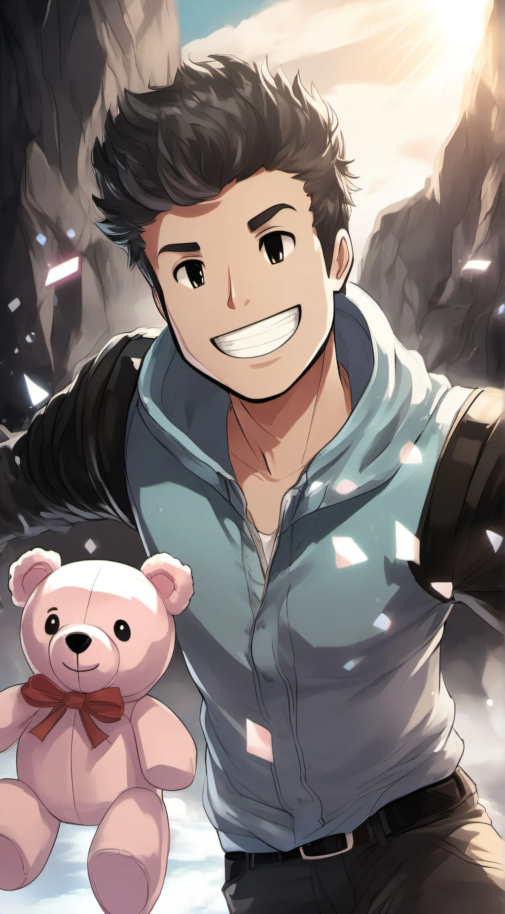 ai character: Dylan  background