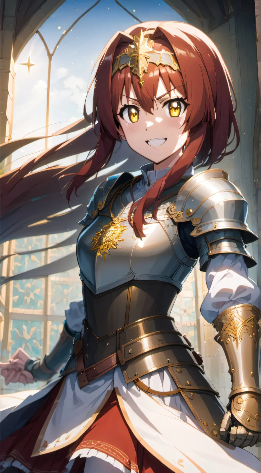 ai character: Hero background