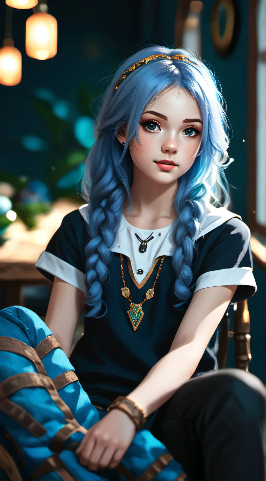 ai character: Kokomi background