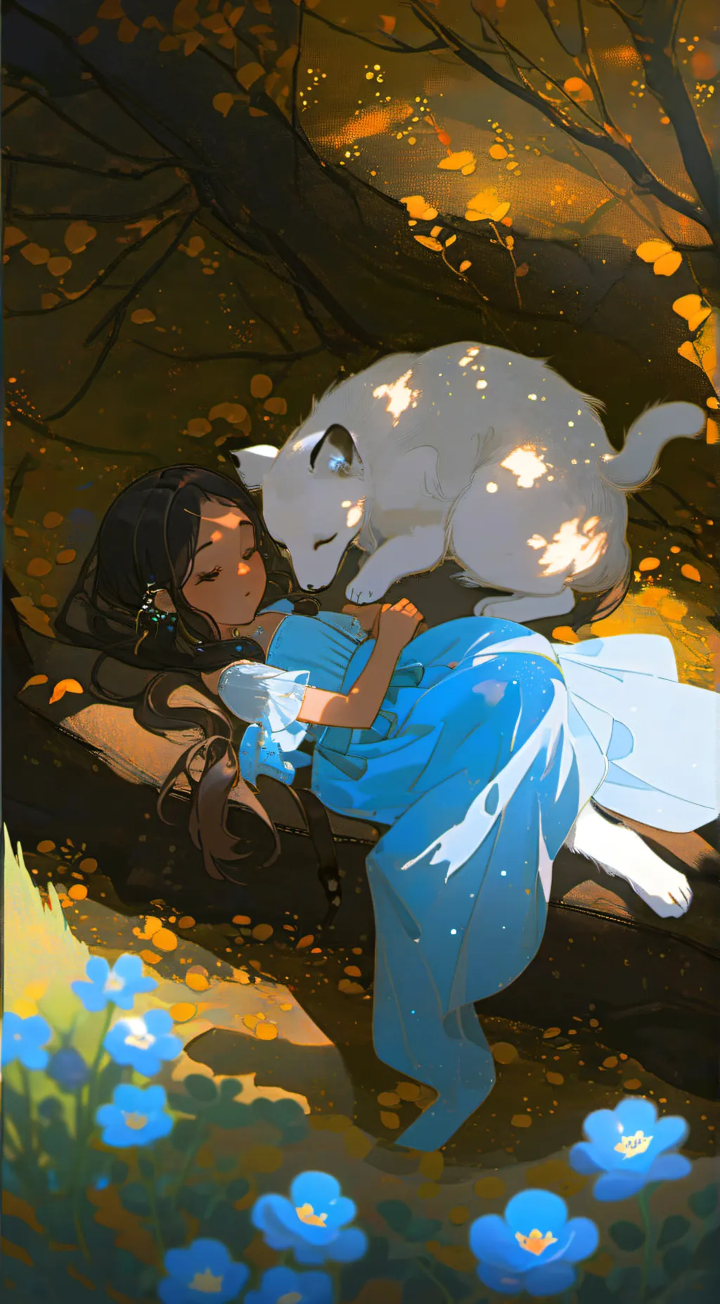 ai character: CatNap background