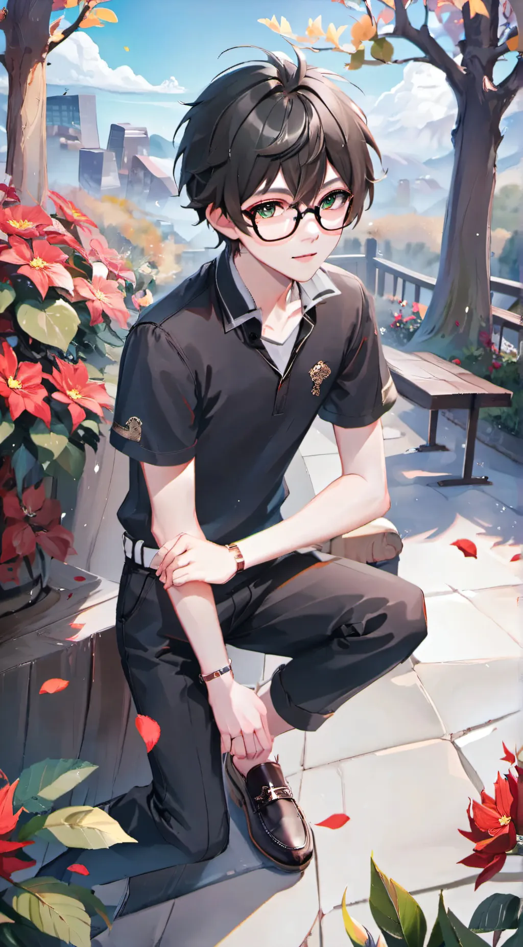 ai character: Jayden background