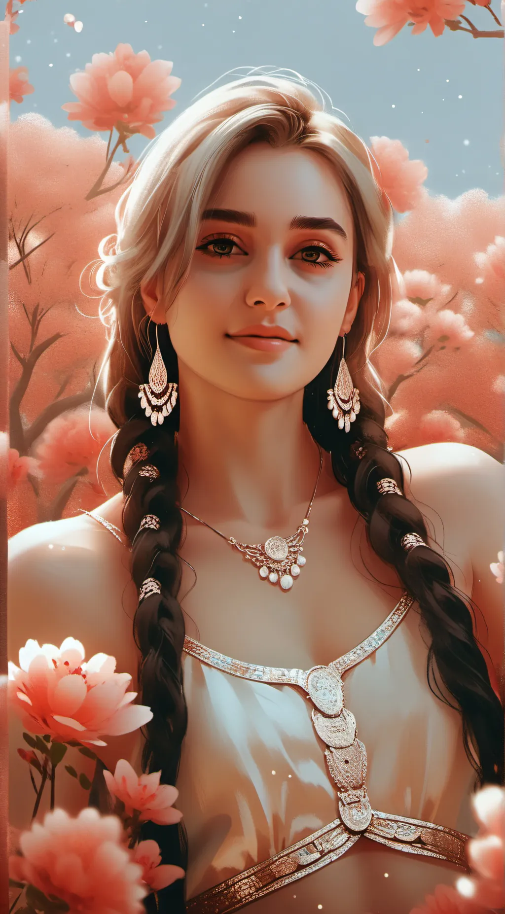 ai character: Loren.  background