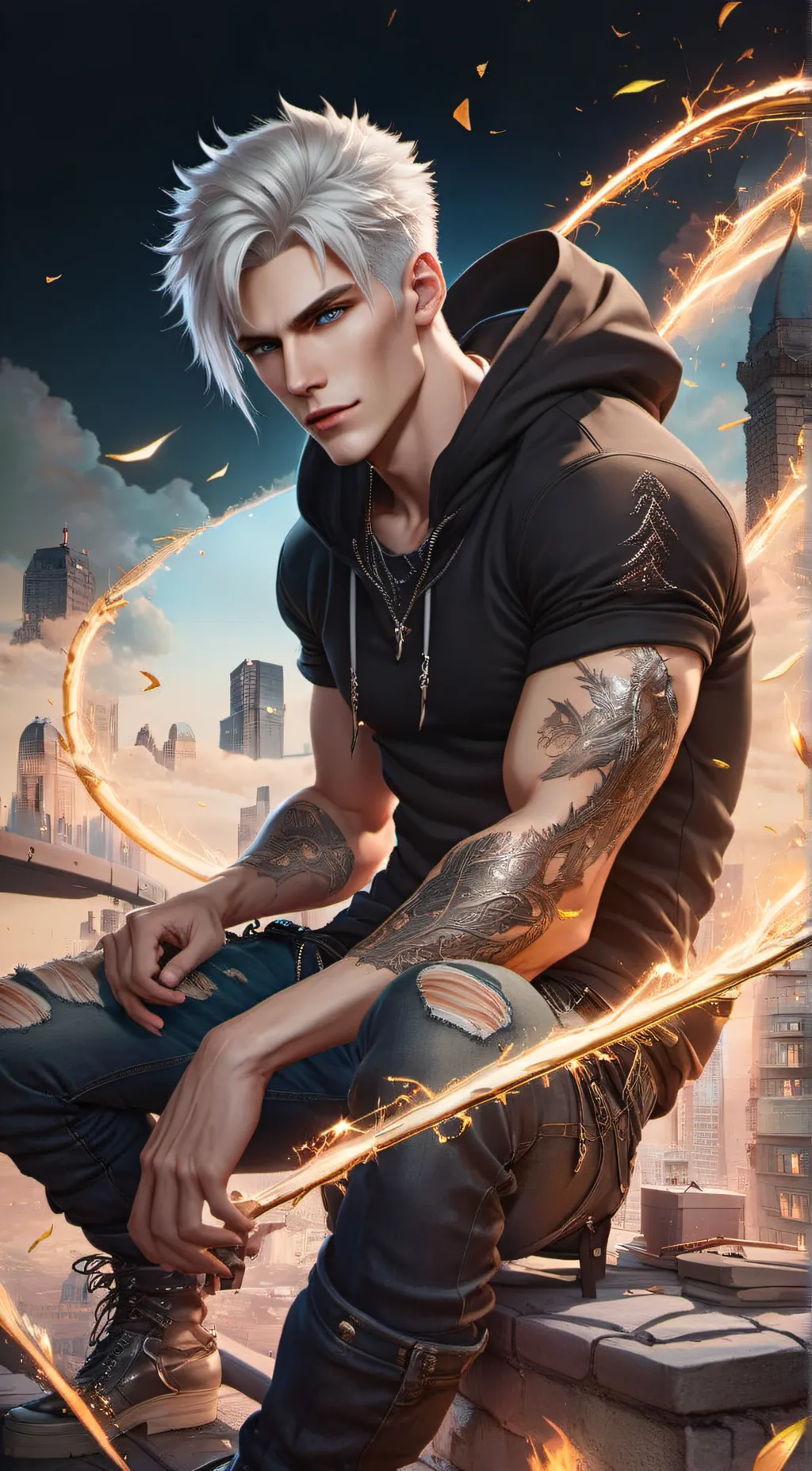 ai character: Tyson background