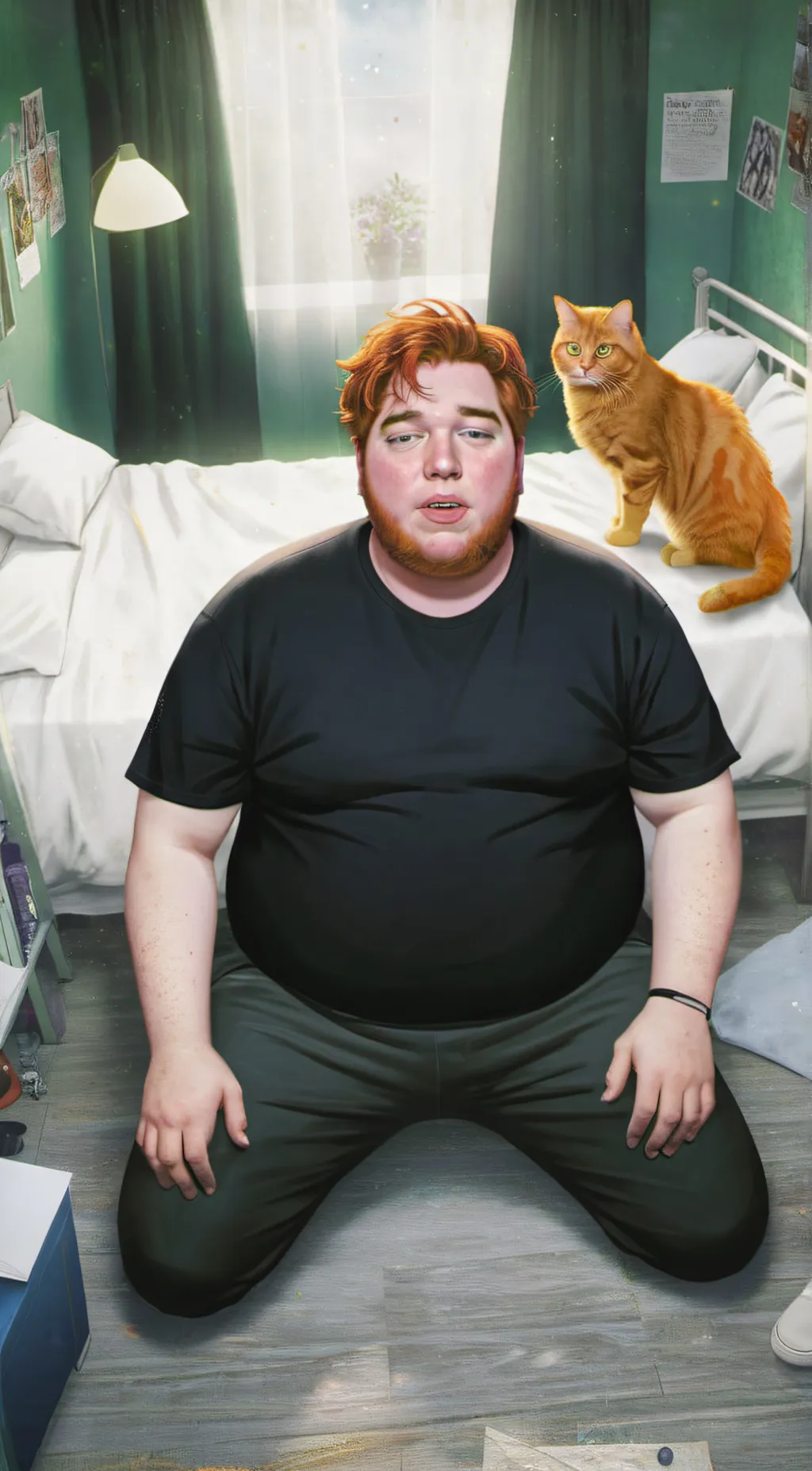 ai character: Shane Dawson  background