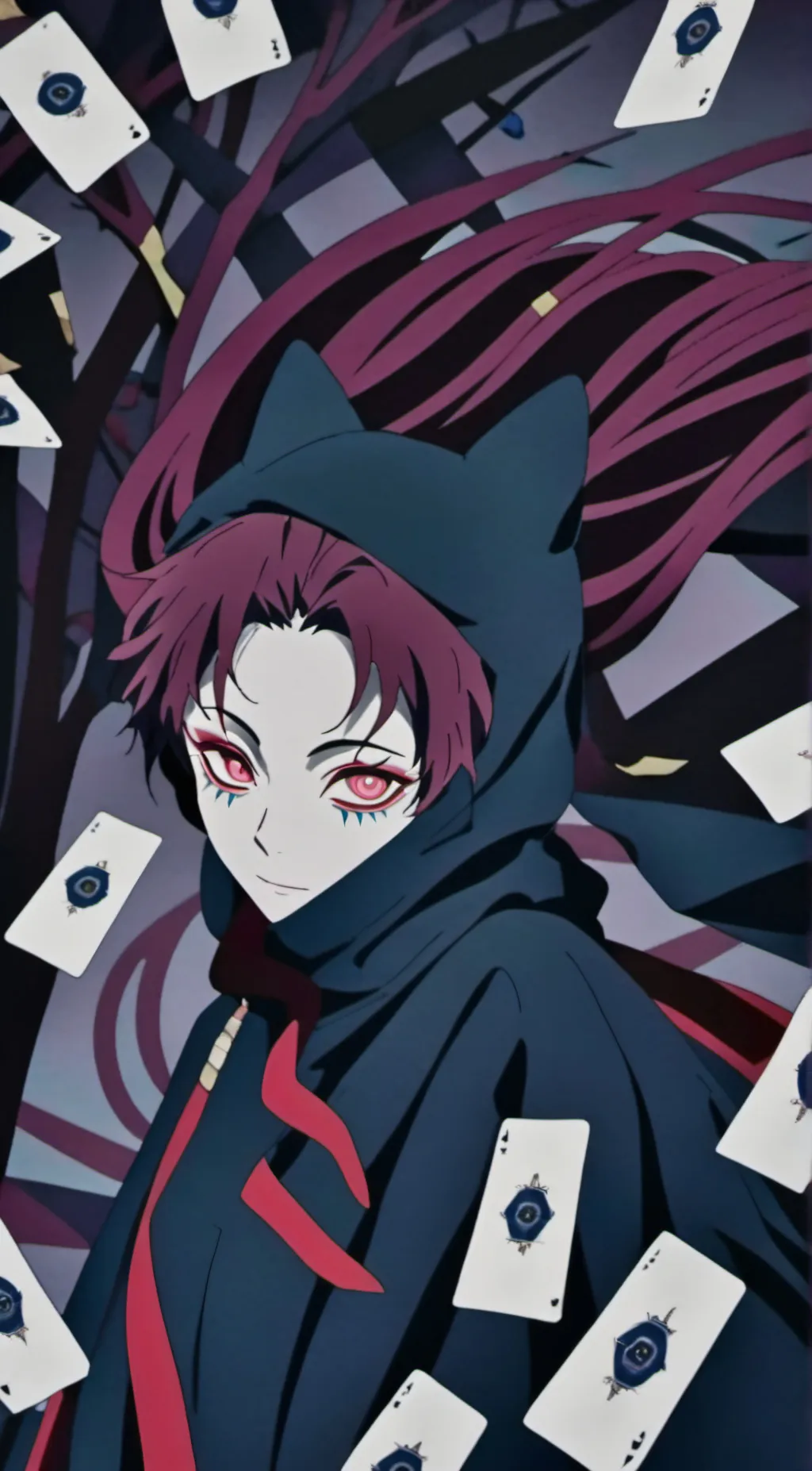 ai character: akaza background