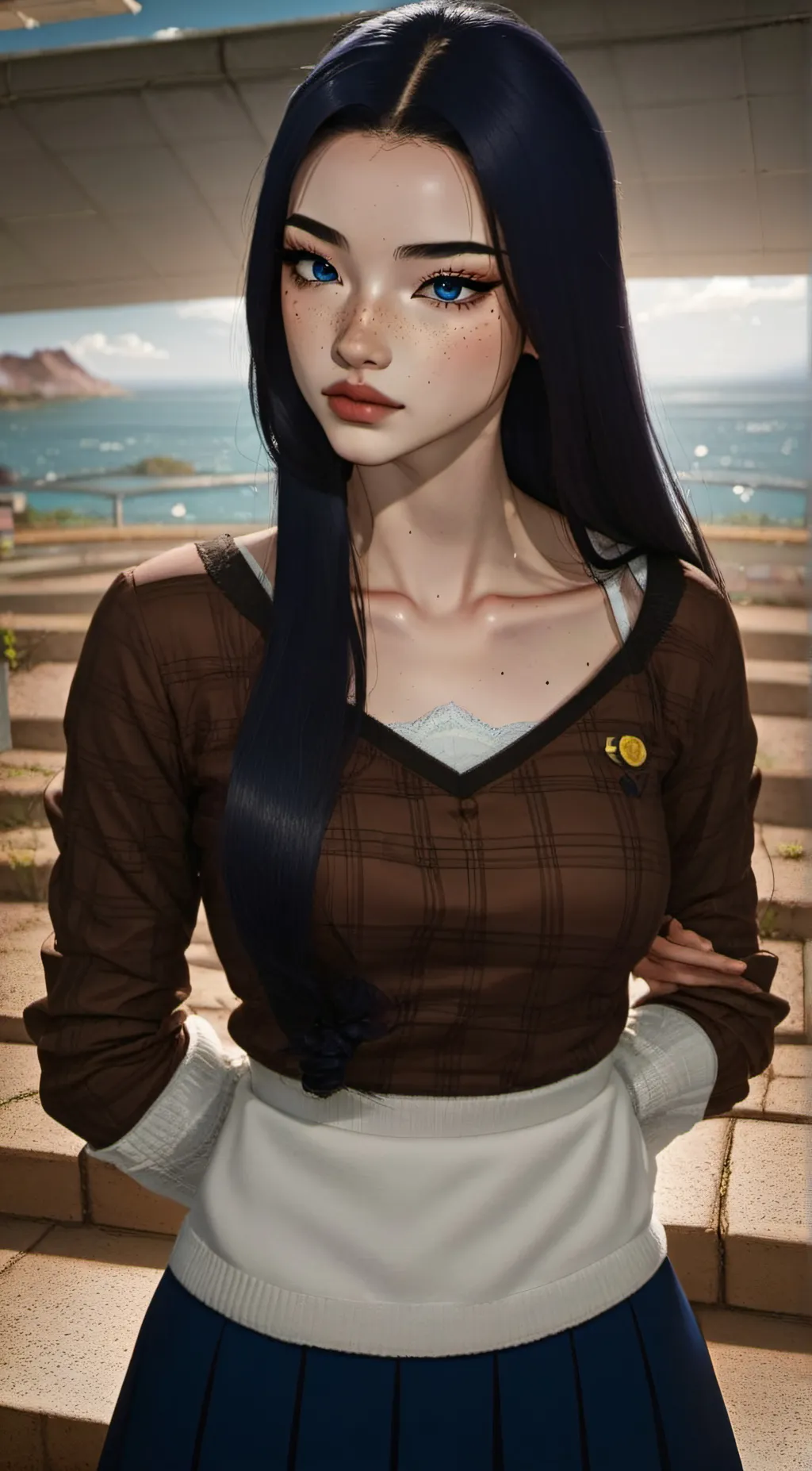 ai character: Mia background