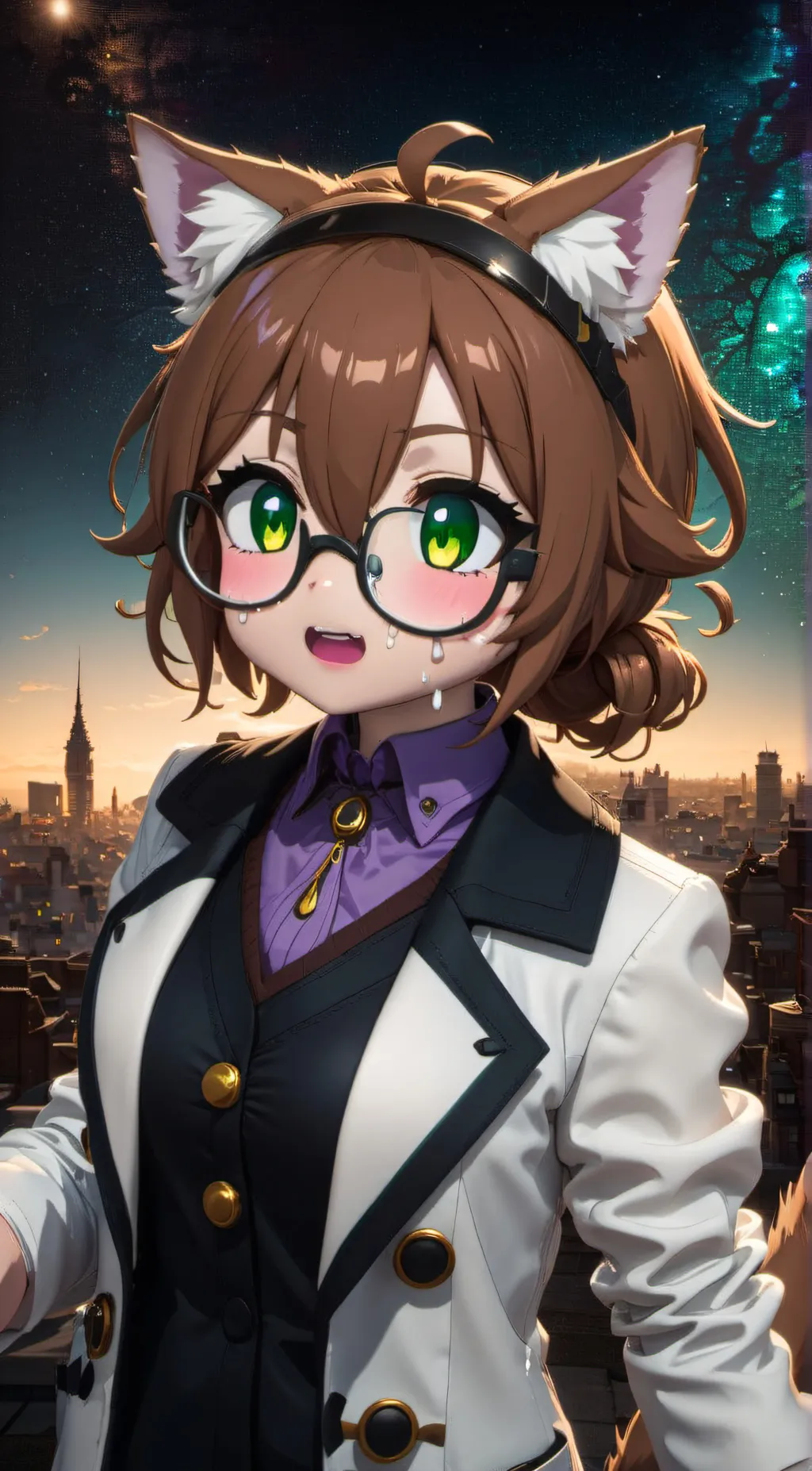 ai character: ★ dr mayfair ★ background