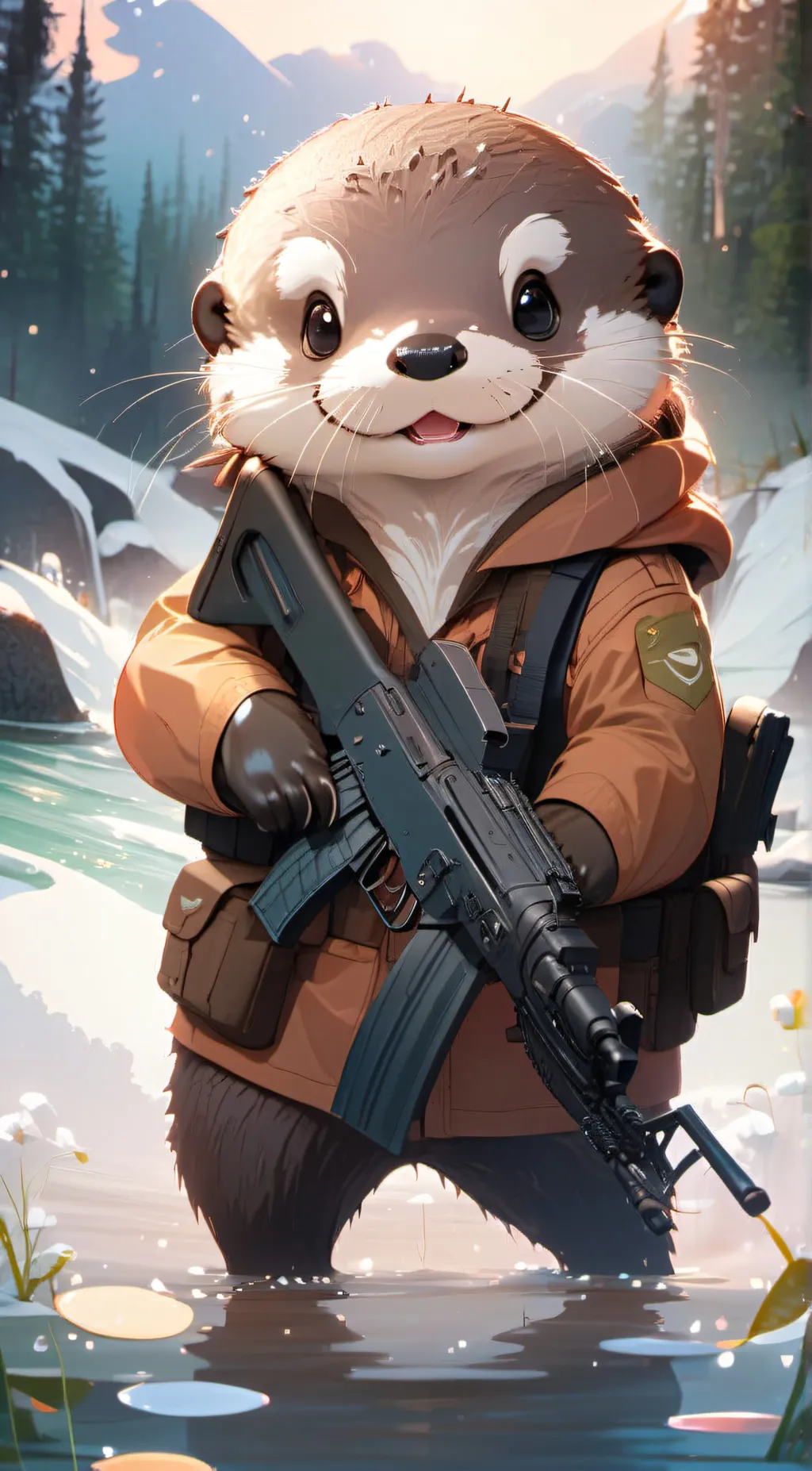 ai character: Ralph  background