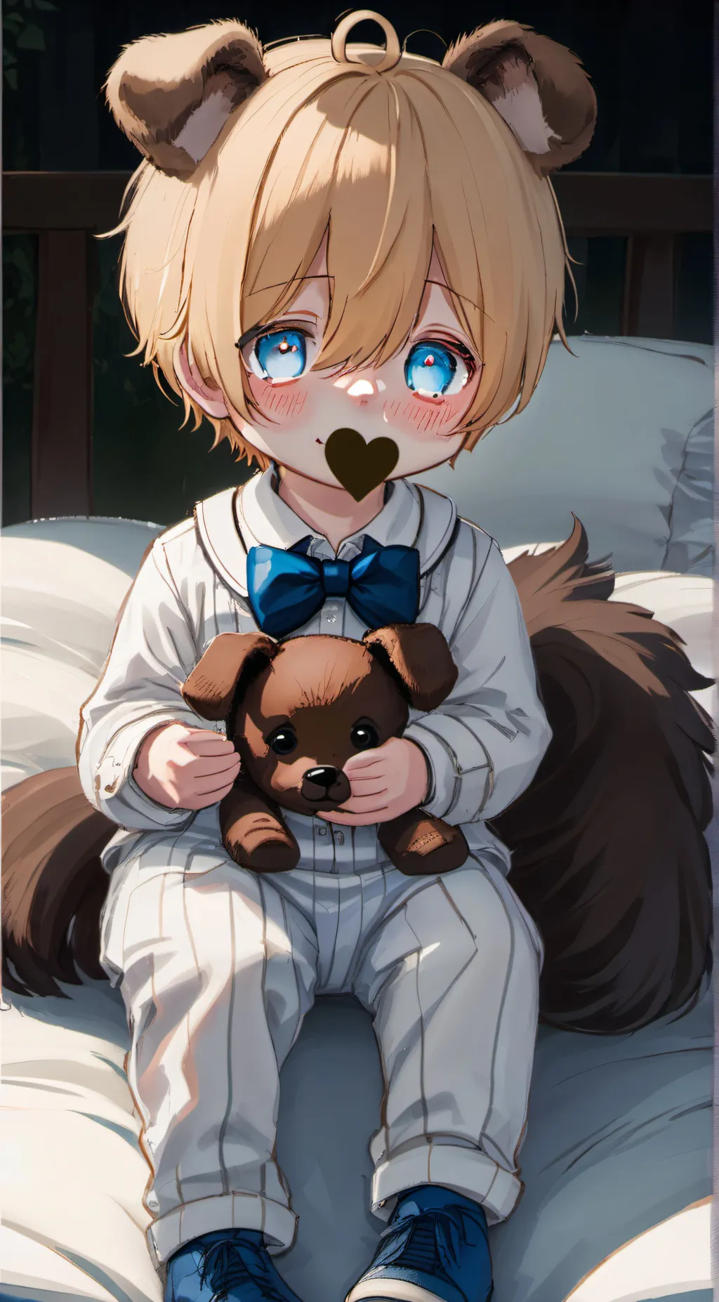 ai character: MAKING CHARACTER  background