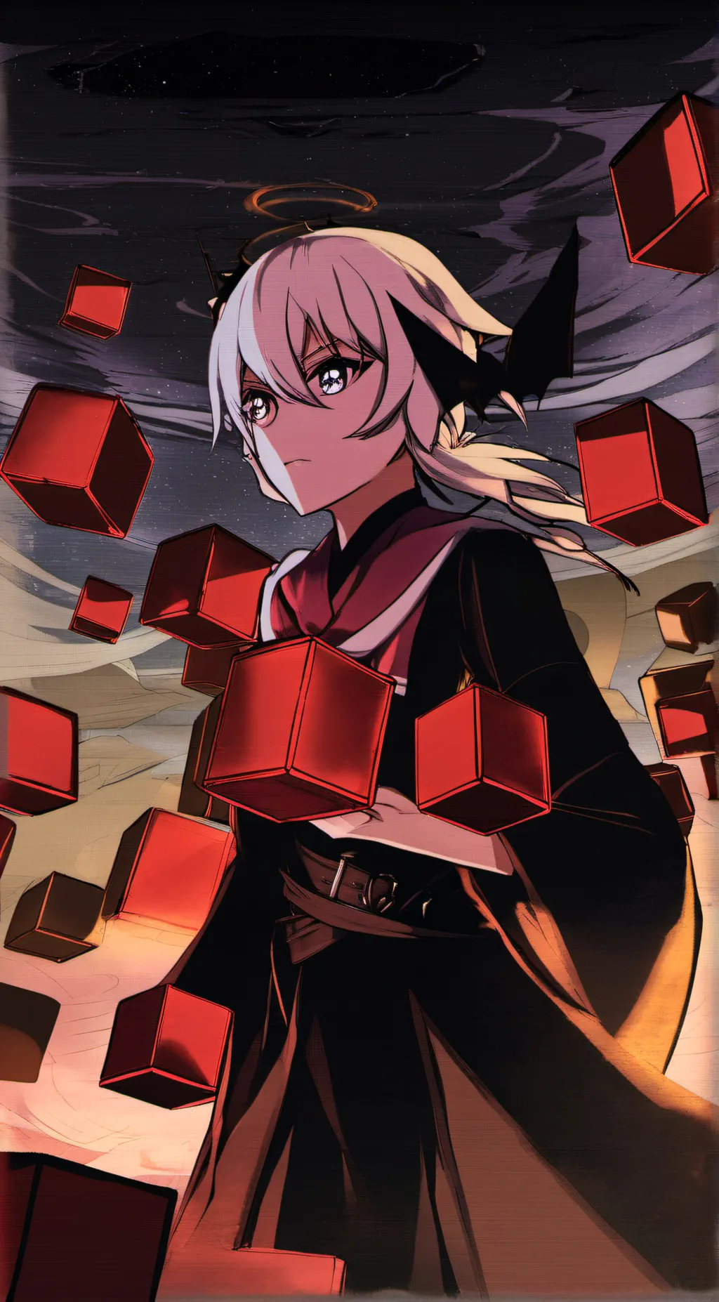 ai character: Unknown god  background