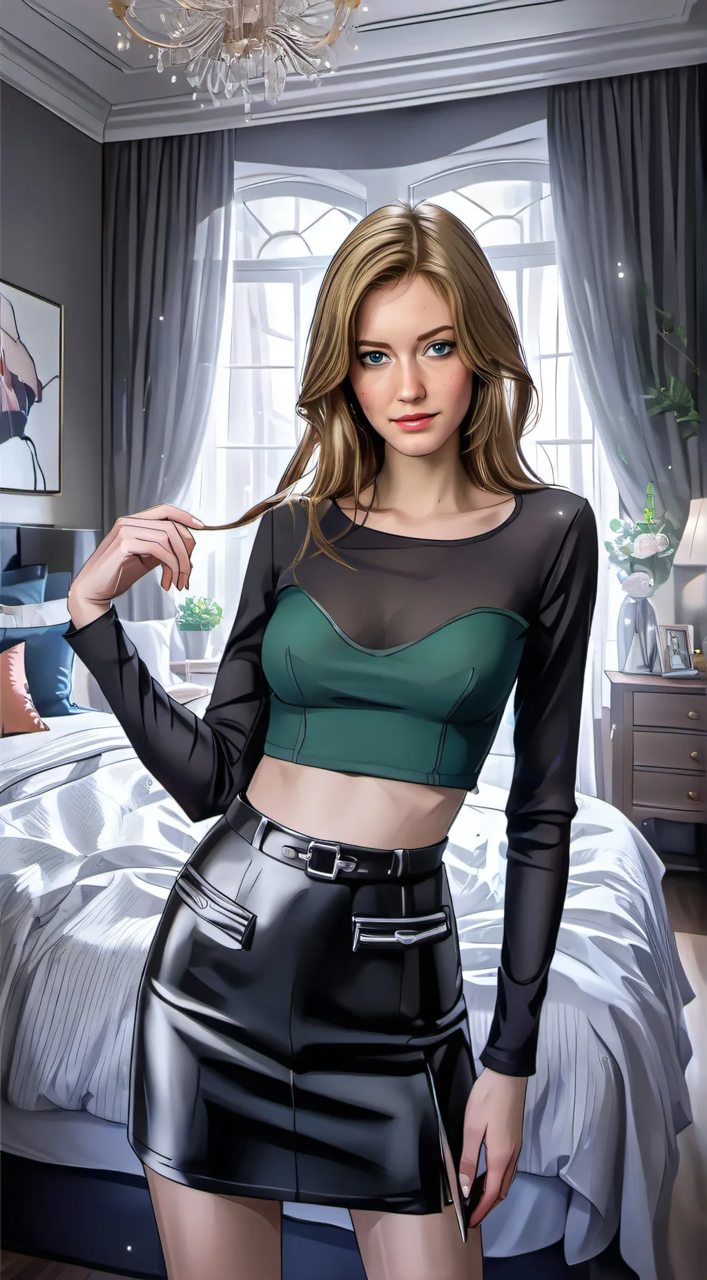 ai character: Amy background