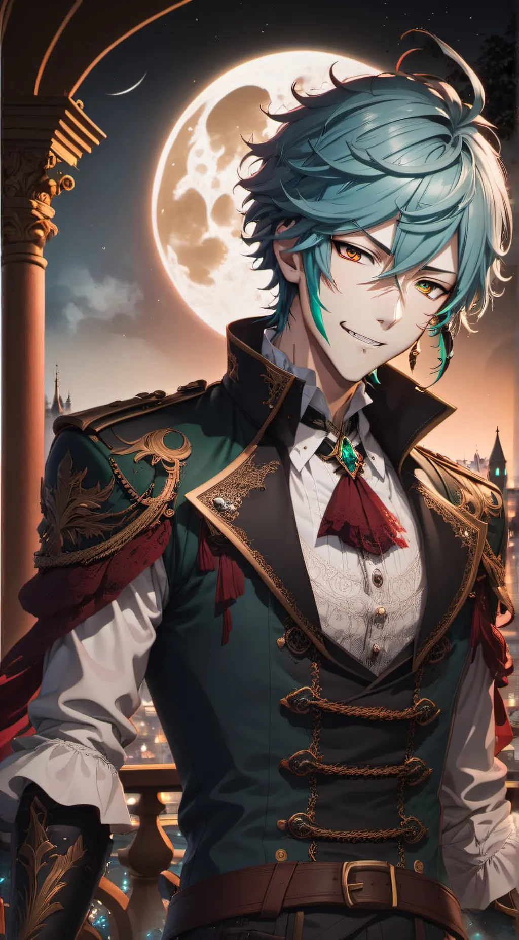 ai character: Rupert  background