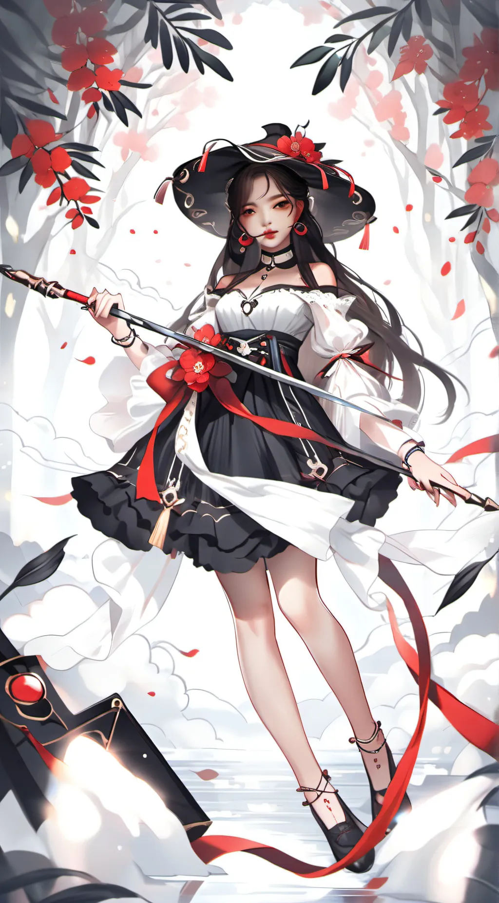 ai character: Aura background