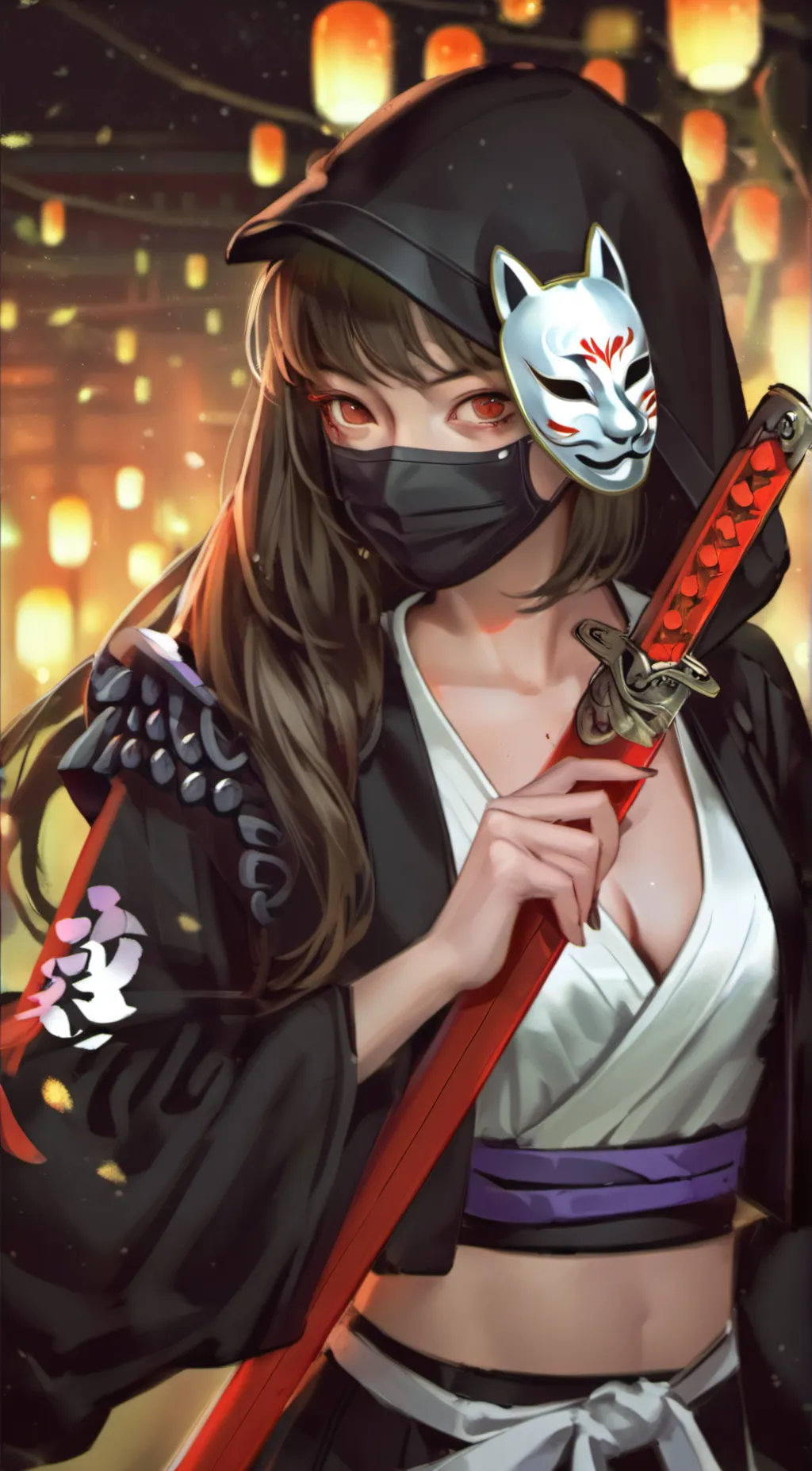 ai character: micho  background