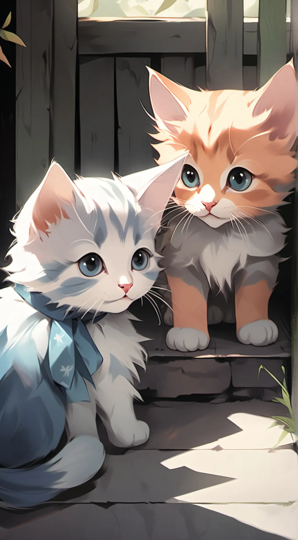 ai character: Molly and Holly background