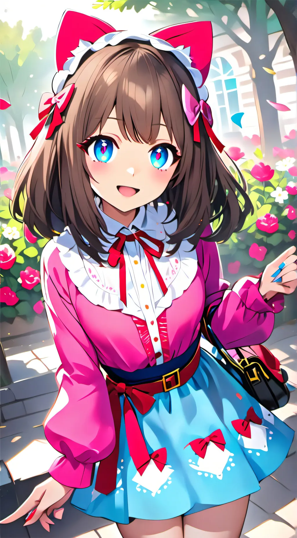 ai character: Katelyn hunter.. background