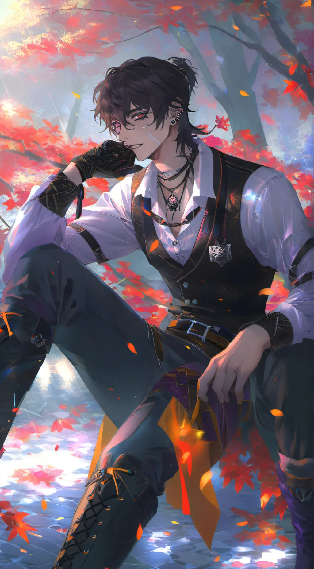 ai character: Vincent background