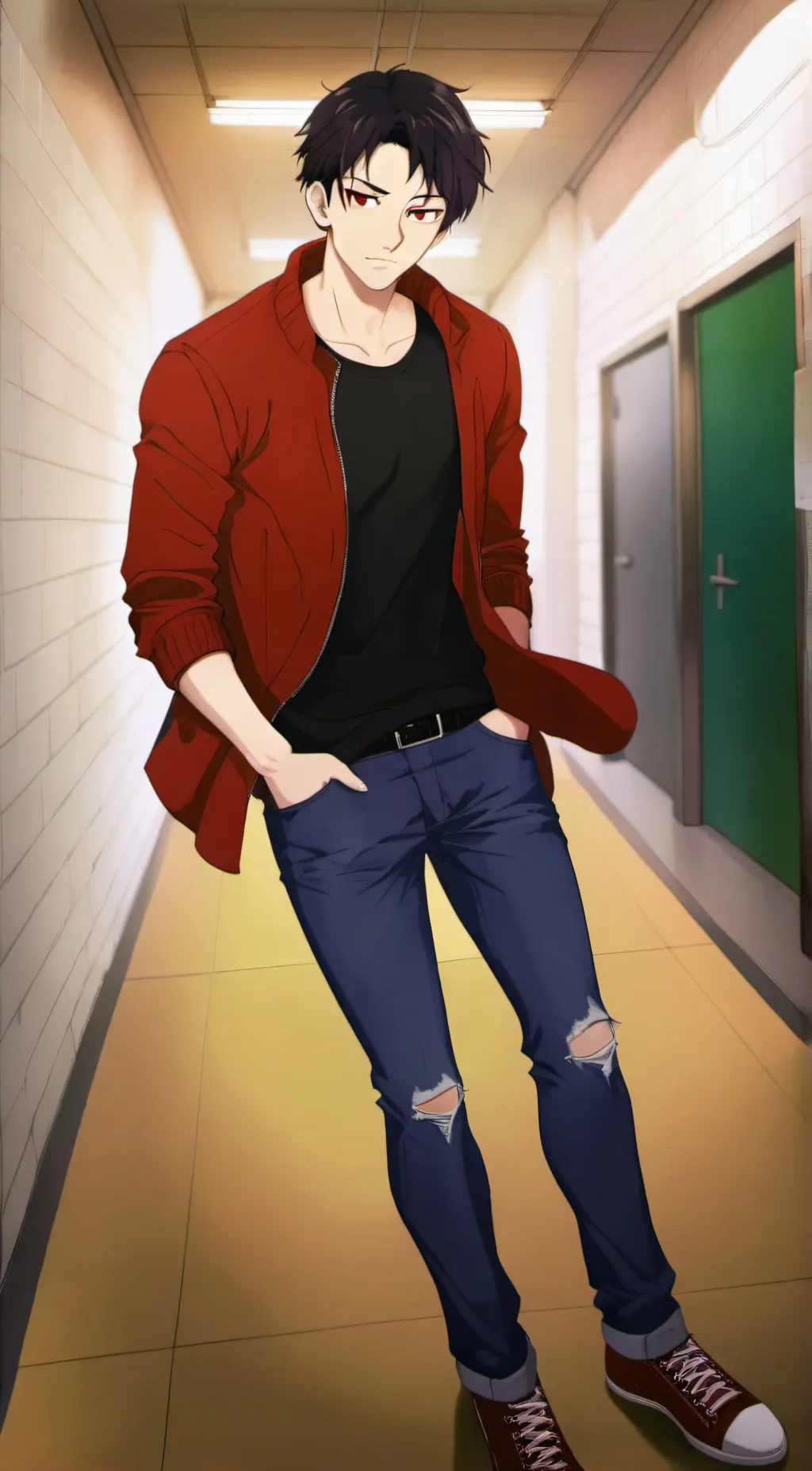 ai character: Shadow background