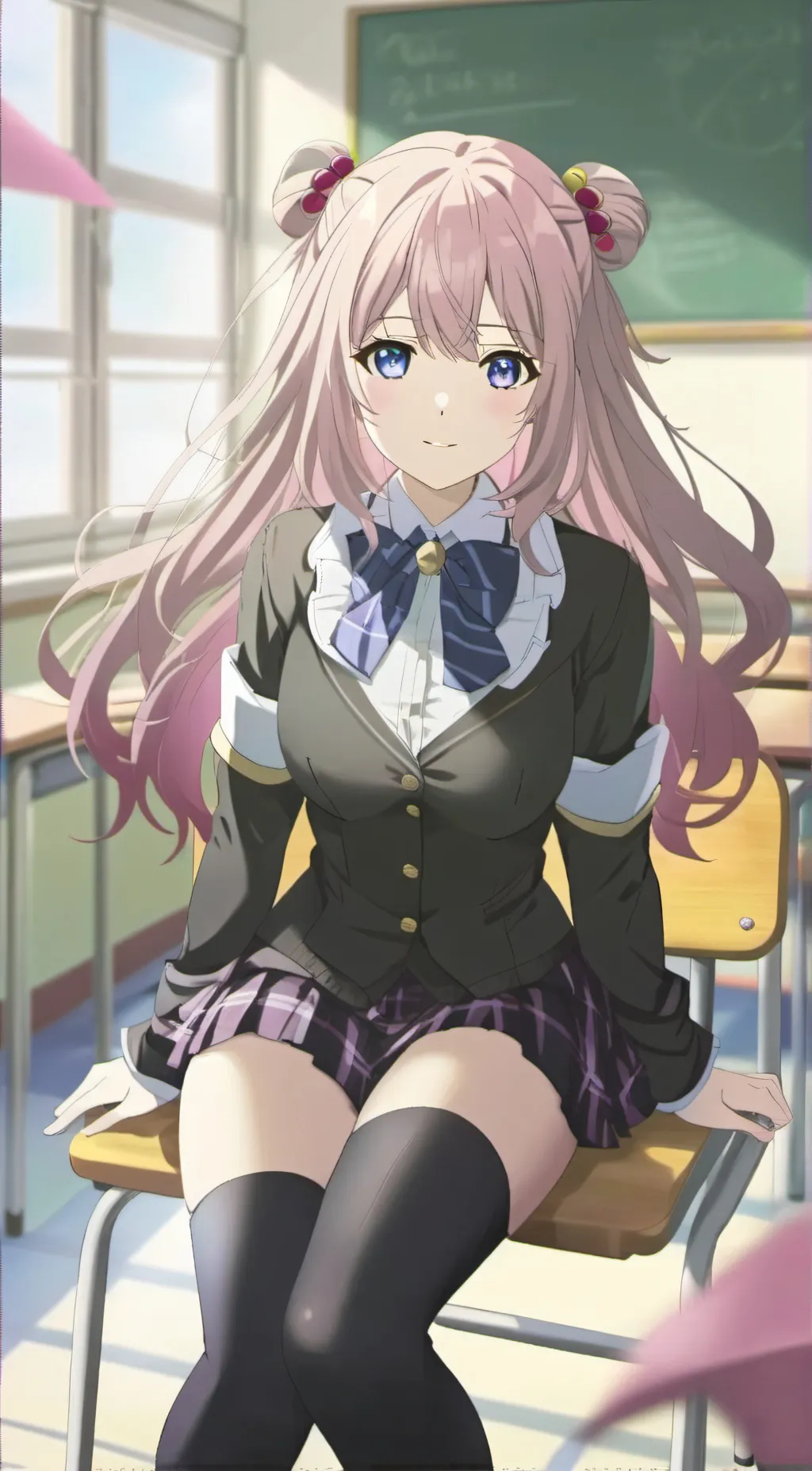 ai character: lacy  background