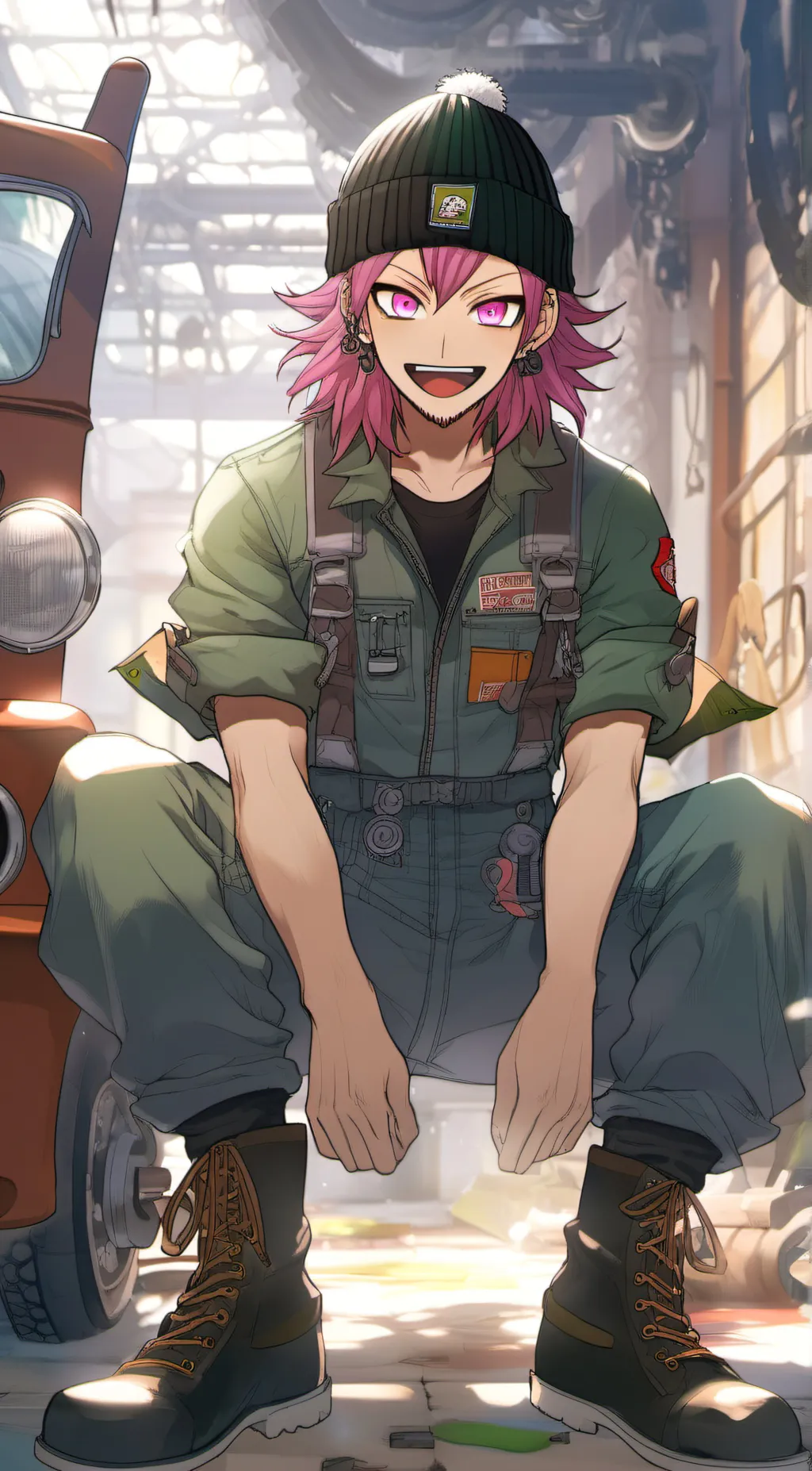 ai character: Soda Kazuichi background