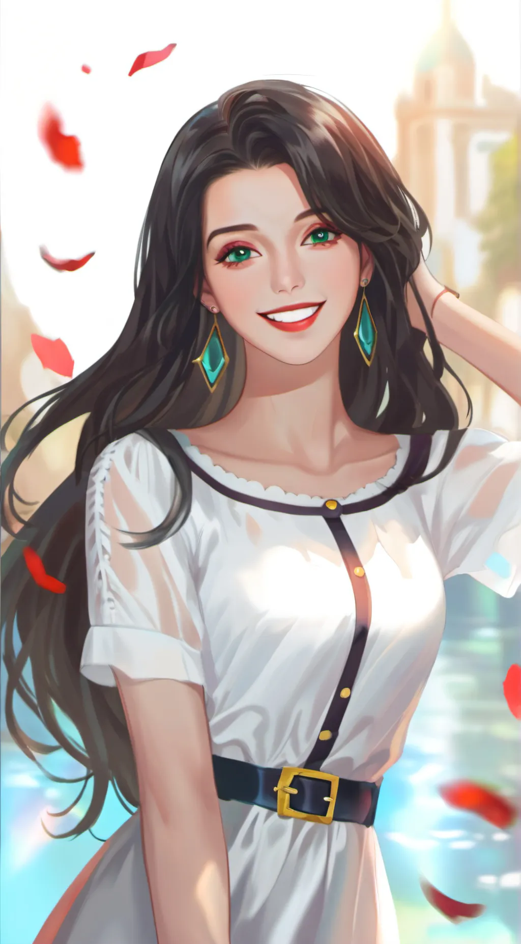 ai character: Sahara  background