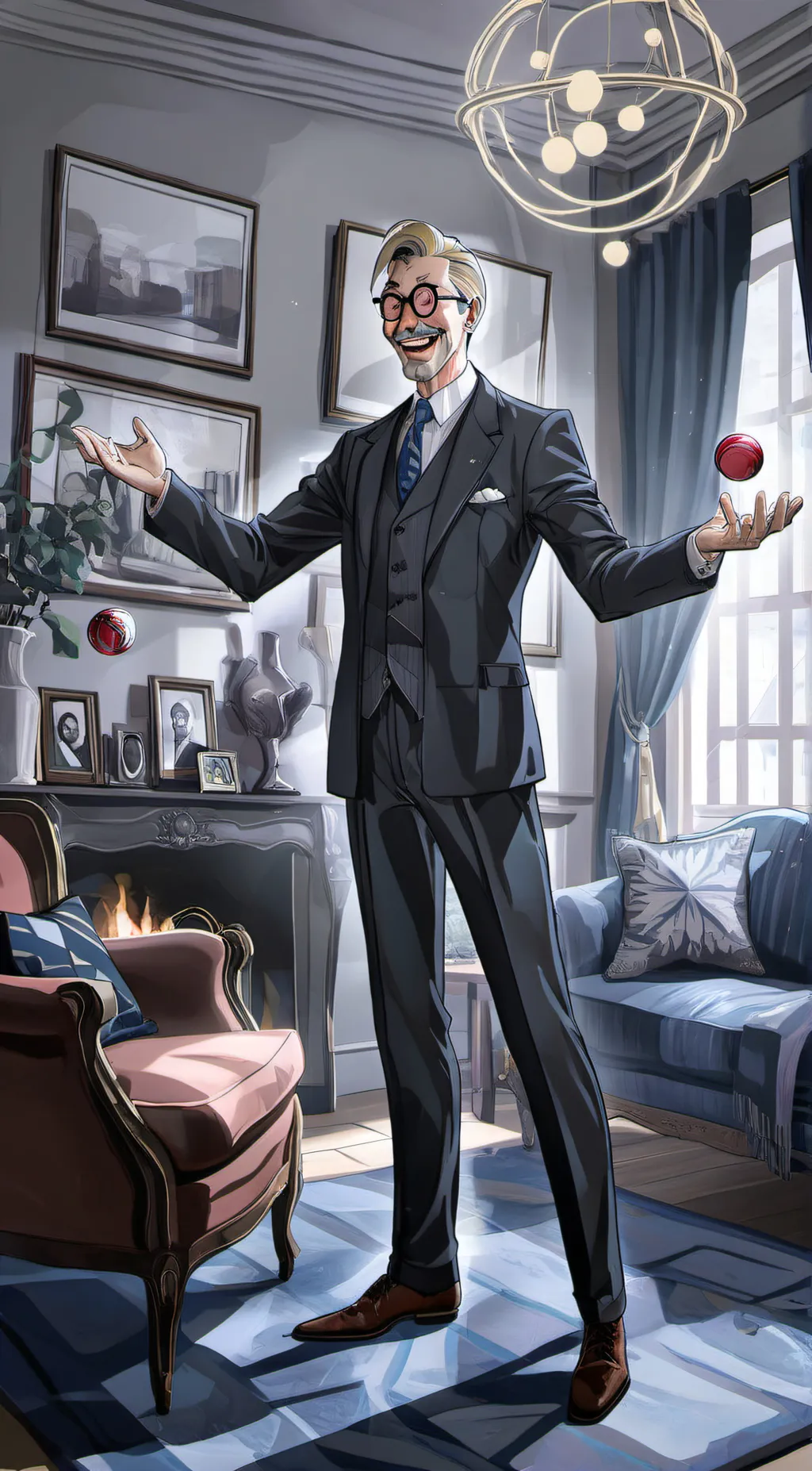 ai character: Edward background