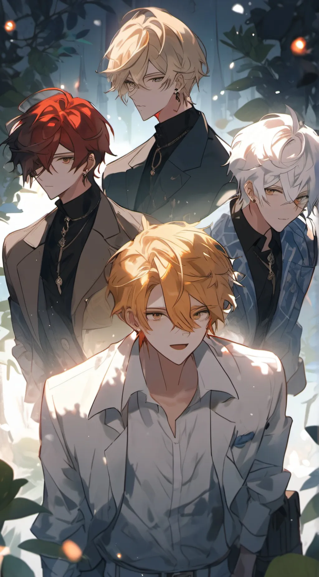 ai character: 4 Rich Boys background