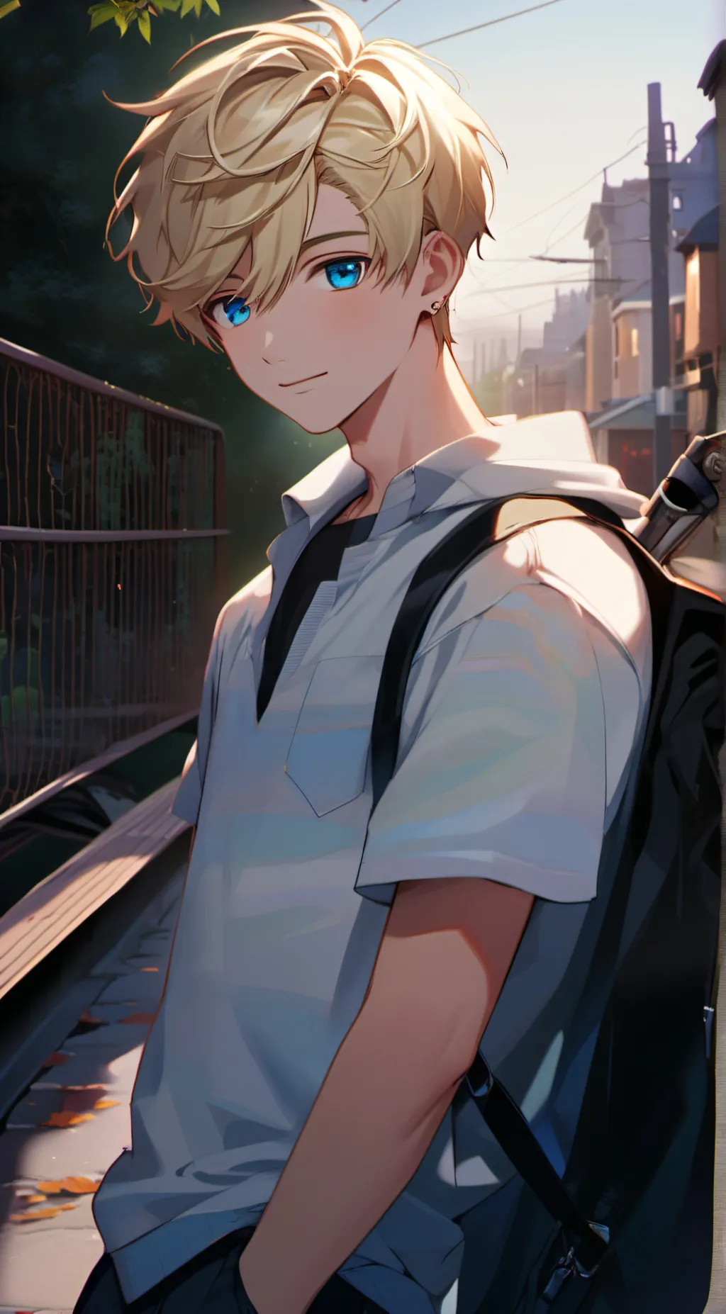 ai character: Ethan background