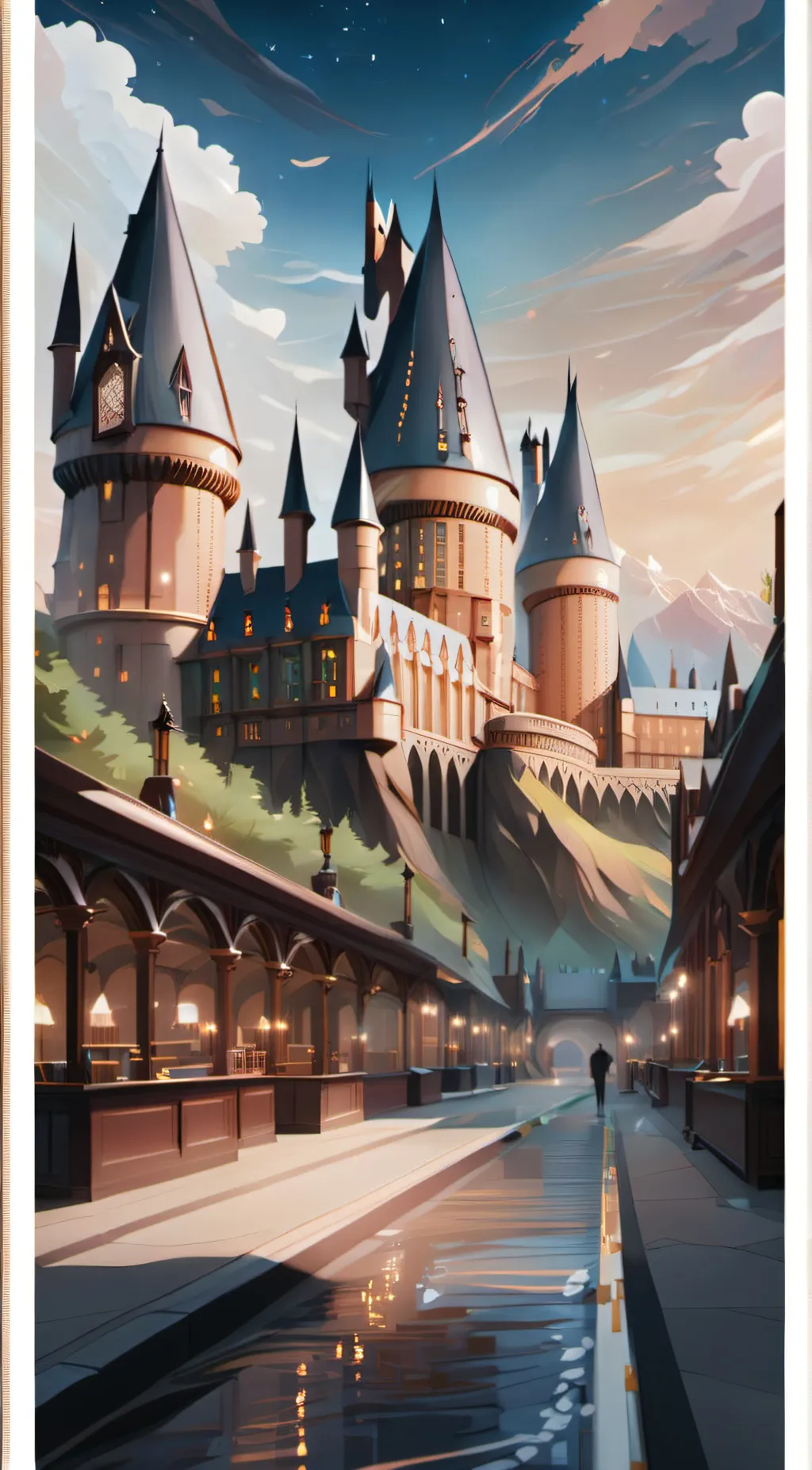 ai character: HP background